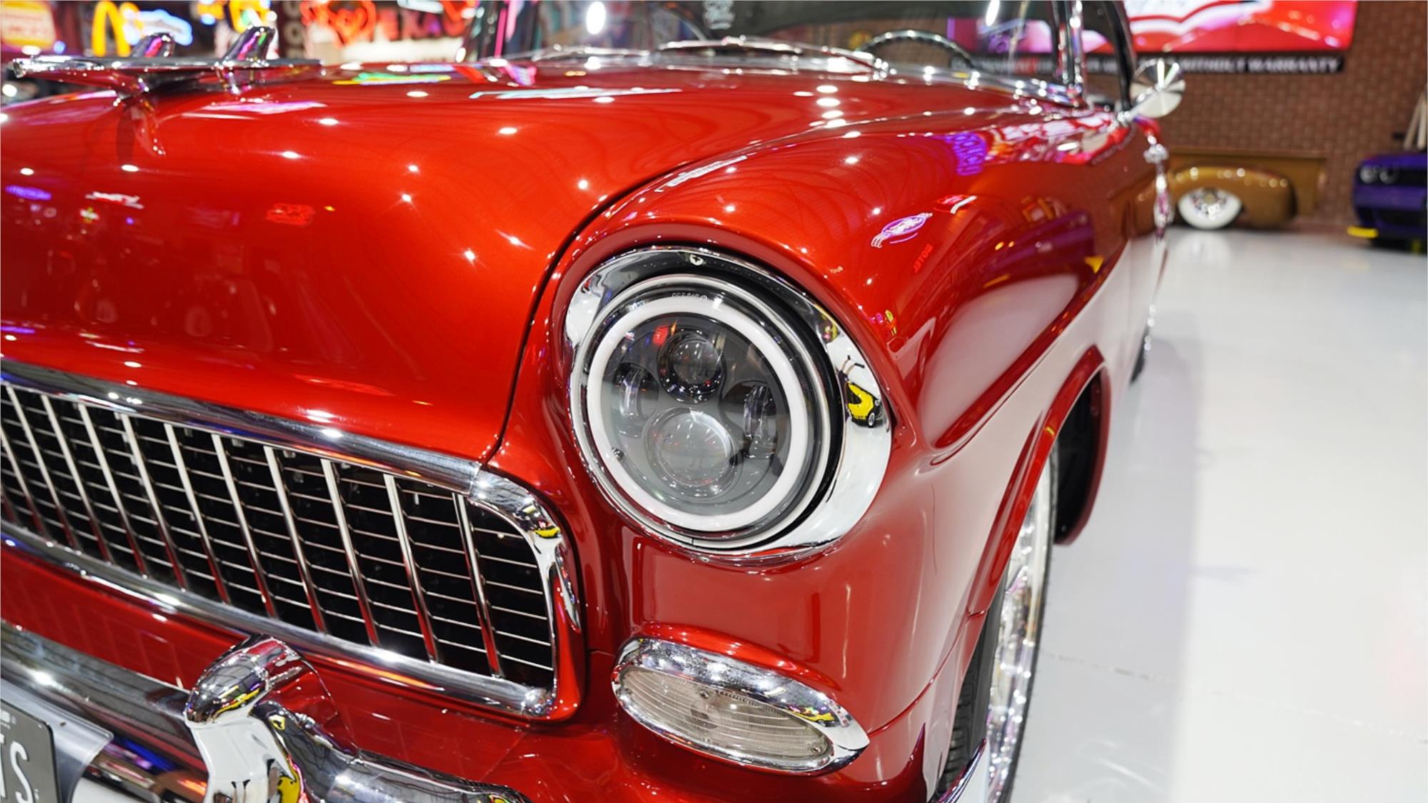 1955 CHEVROLET BEL AIR AUTOMATIC COUPE