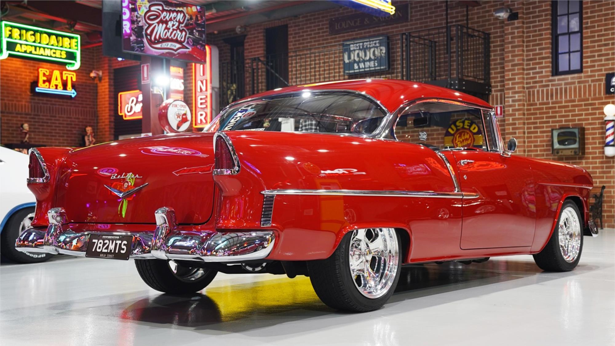 1955 CHEVROLET BEL AIR AUTOMATIC COUPE