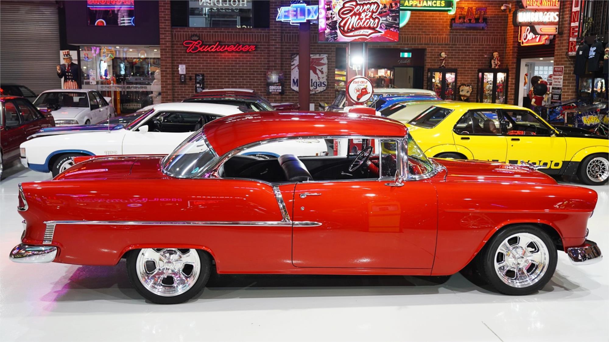 1955 CHEVROLET BEL AIR AUTOMATIC COUPE