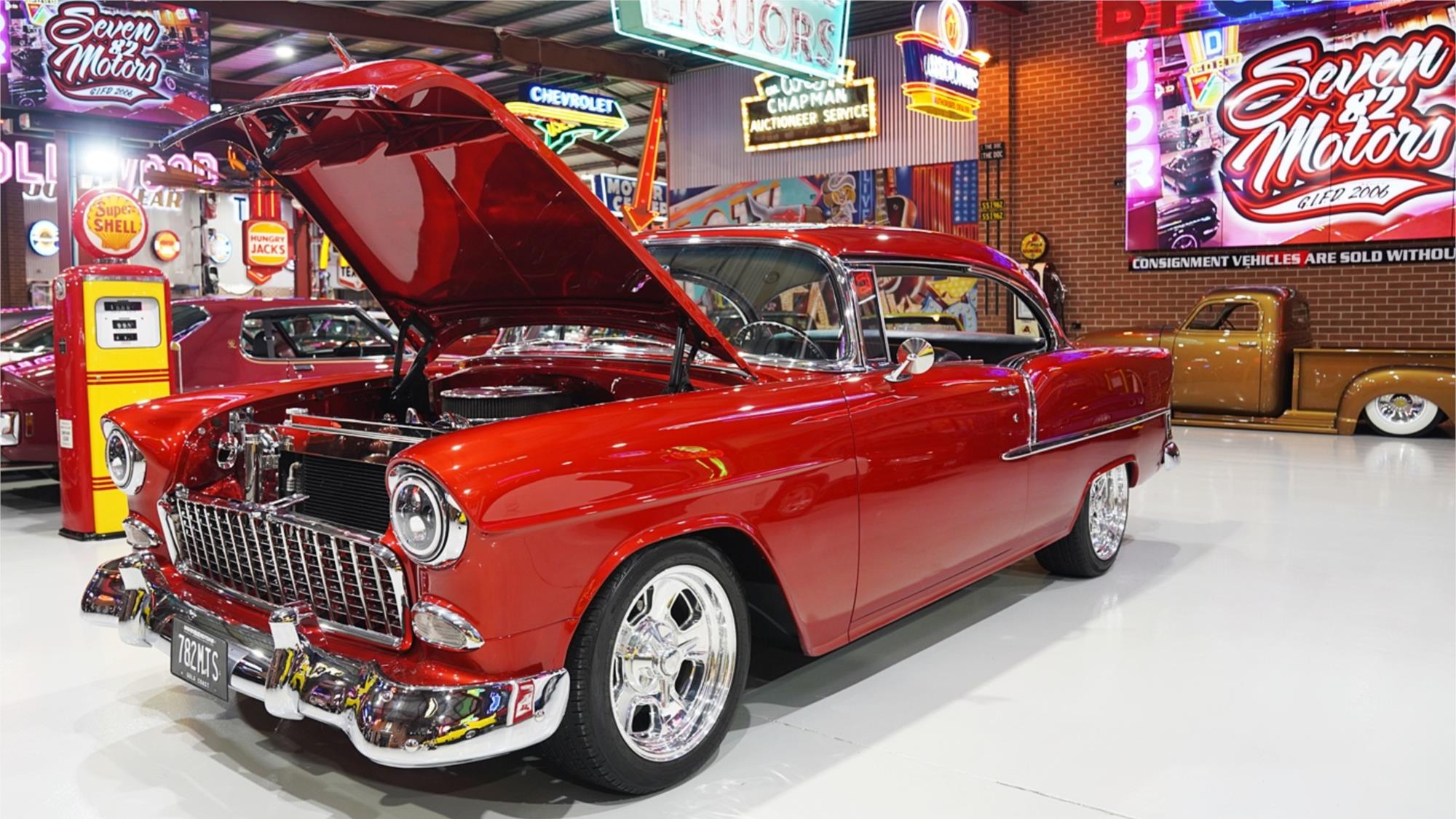 1955 CHEVROLET BEL AIR AUTOMATIC COUPE