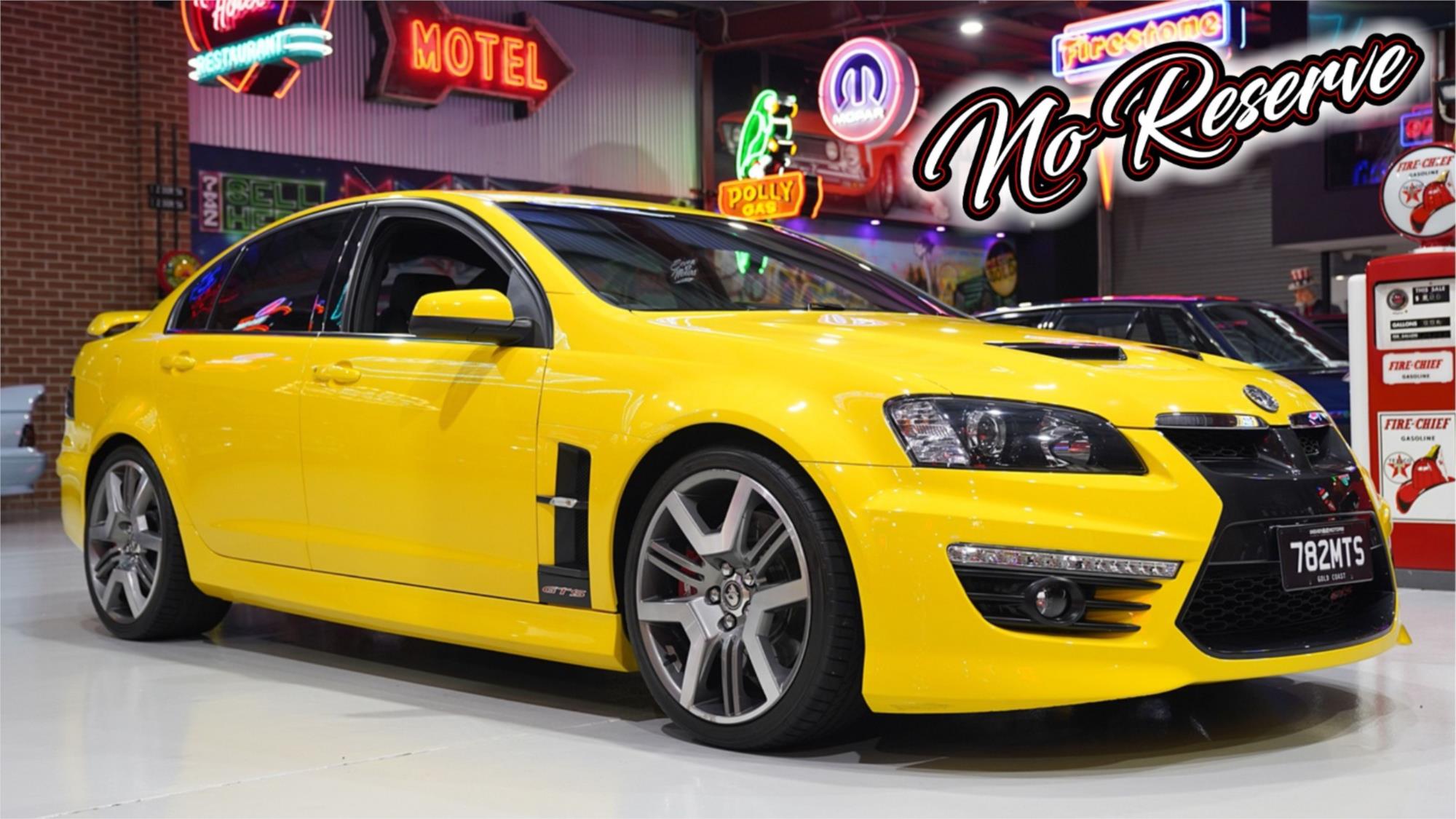 2011 HOLDEN SPECIAL VEHICLES GTS E SERIES 3 MANUAL SEDAN