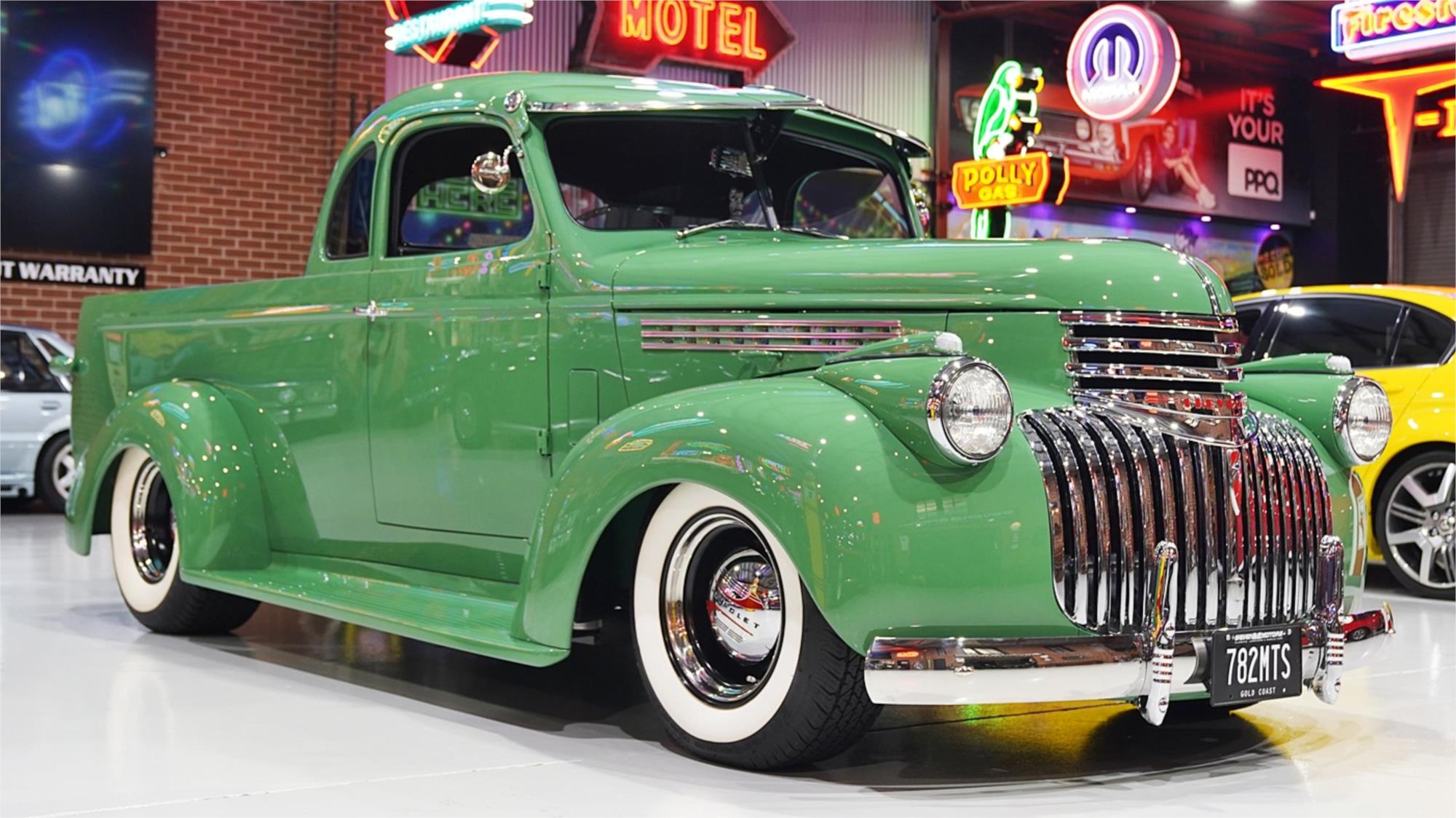 1946 CHEVROLET COUPE UTE MANUAL PICK UP TRUCK