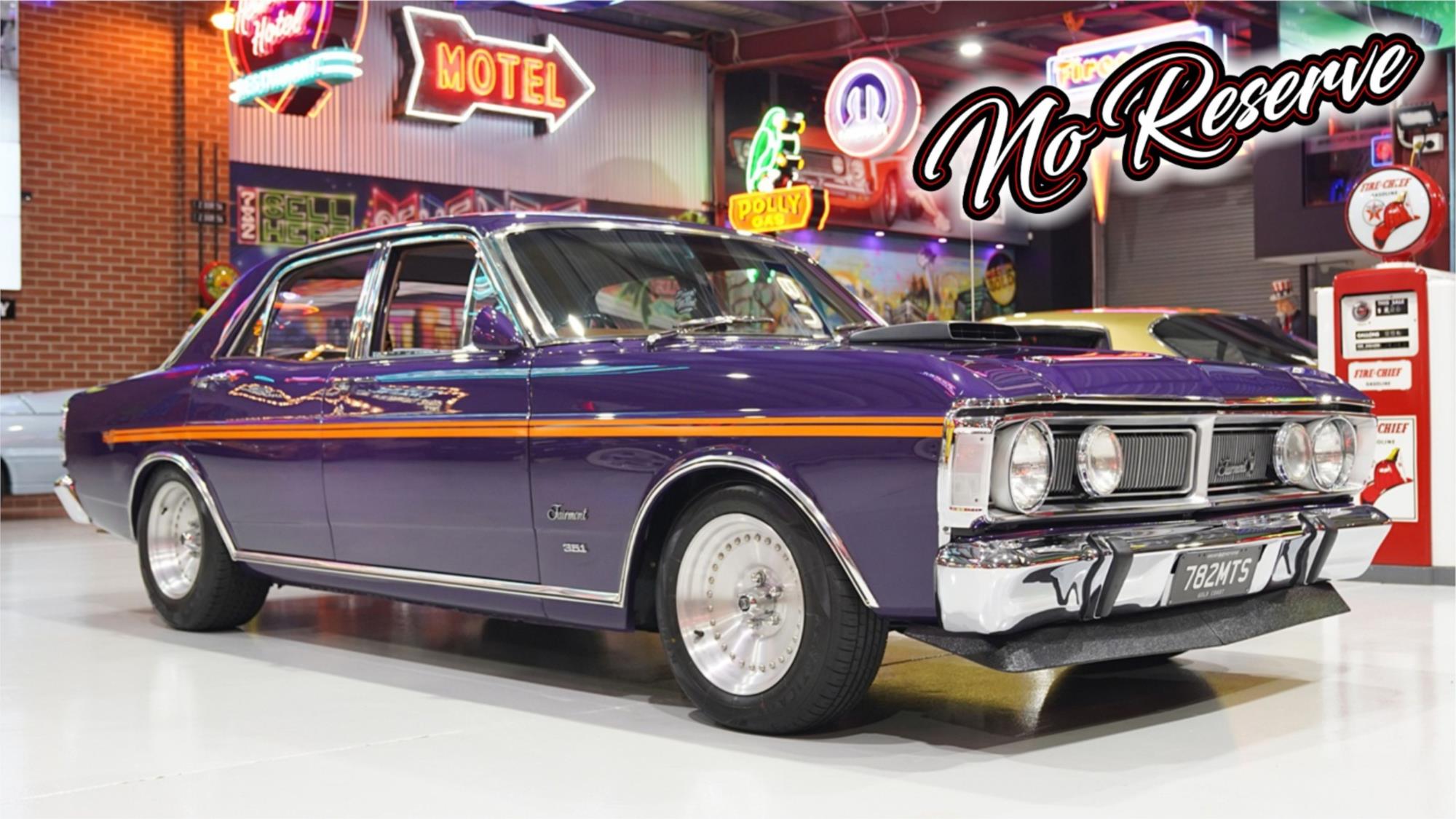 1971 FORD FAIRMONT XY MANUAL SEDAN