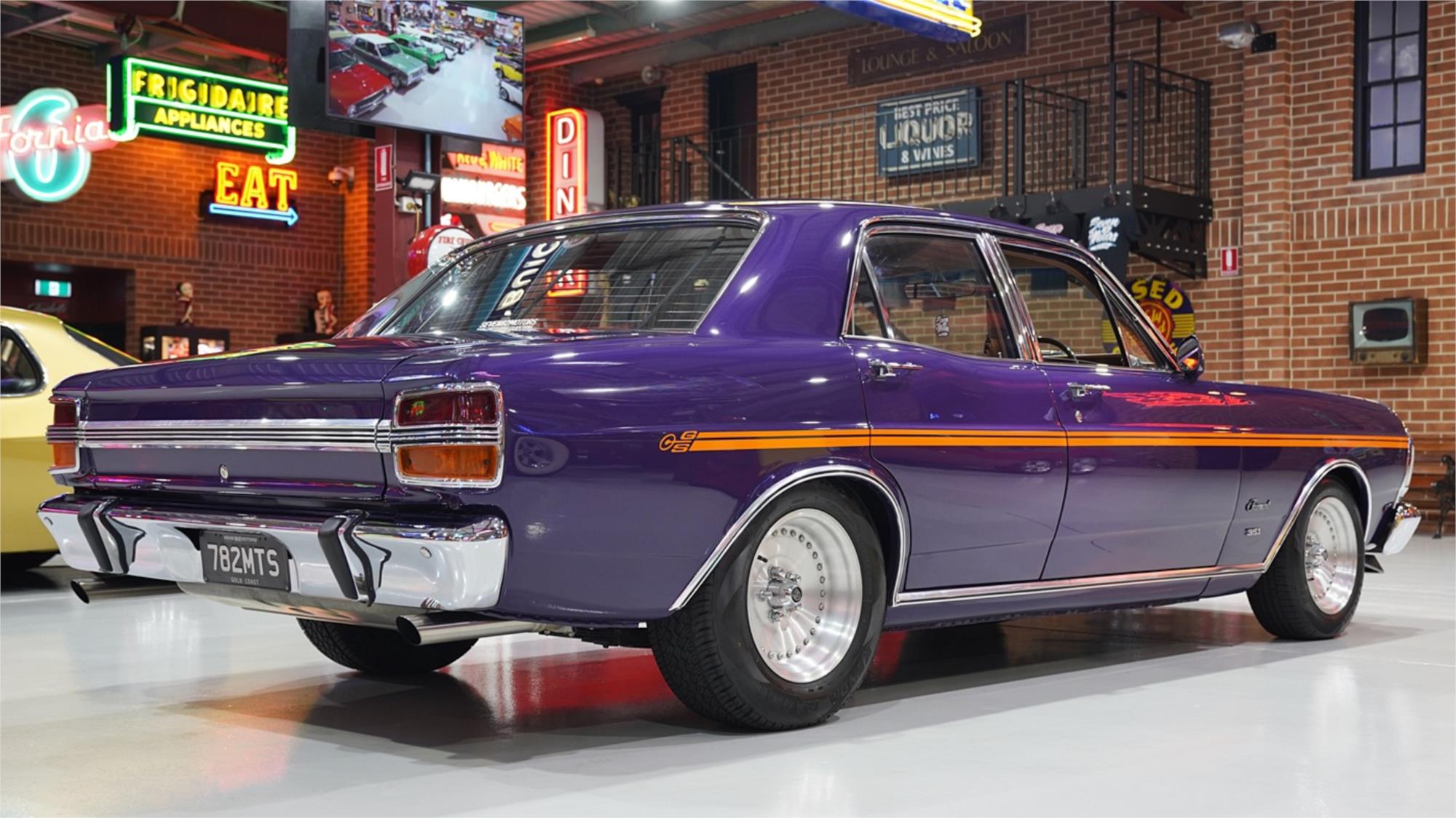 1971 FORD FAIRMONT XY MANUAL SEDAN