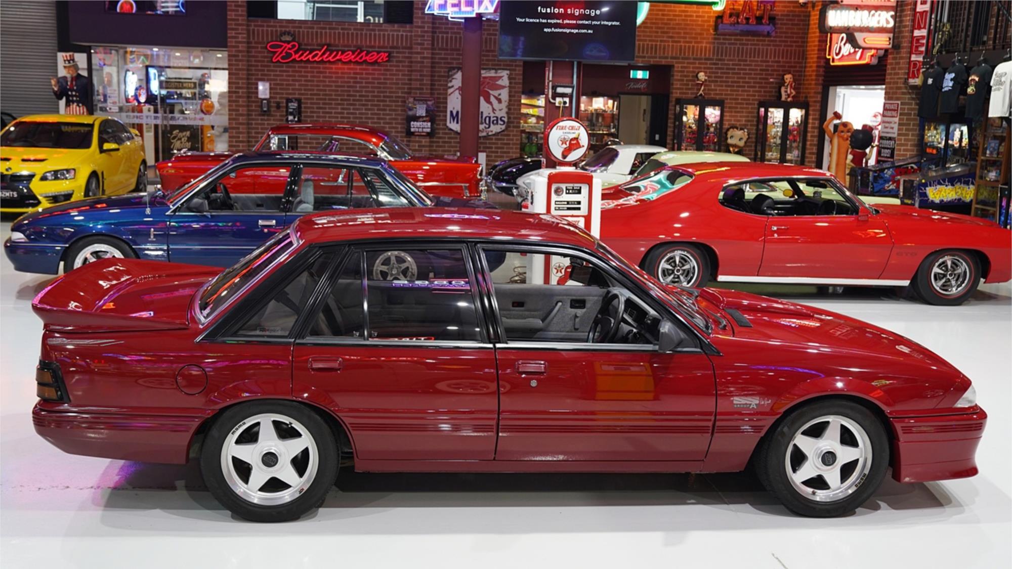 1986 HOLDEN COMMODORE VL SS GROUP A MANUAL SEDAN