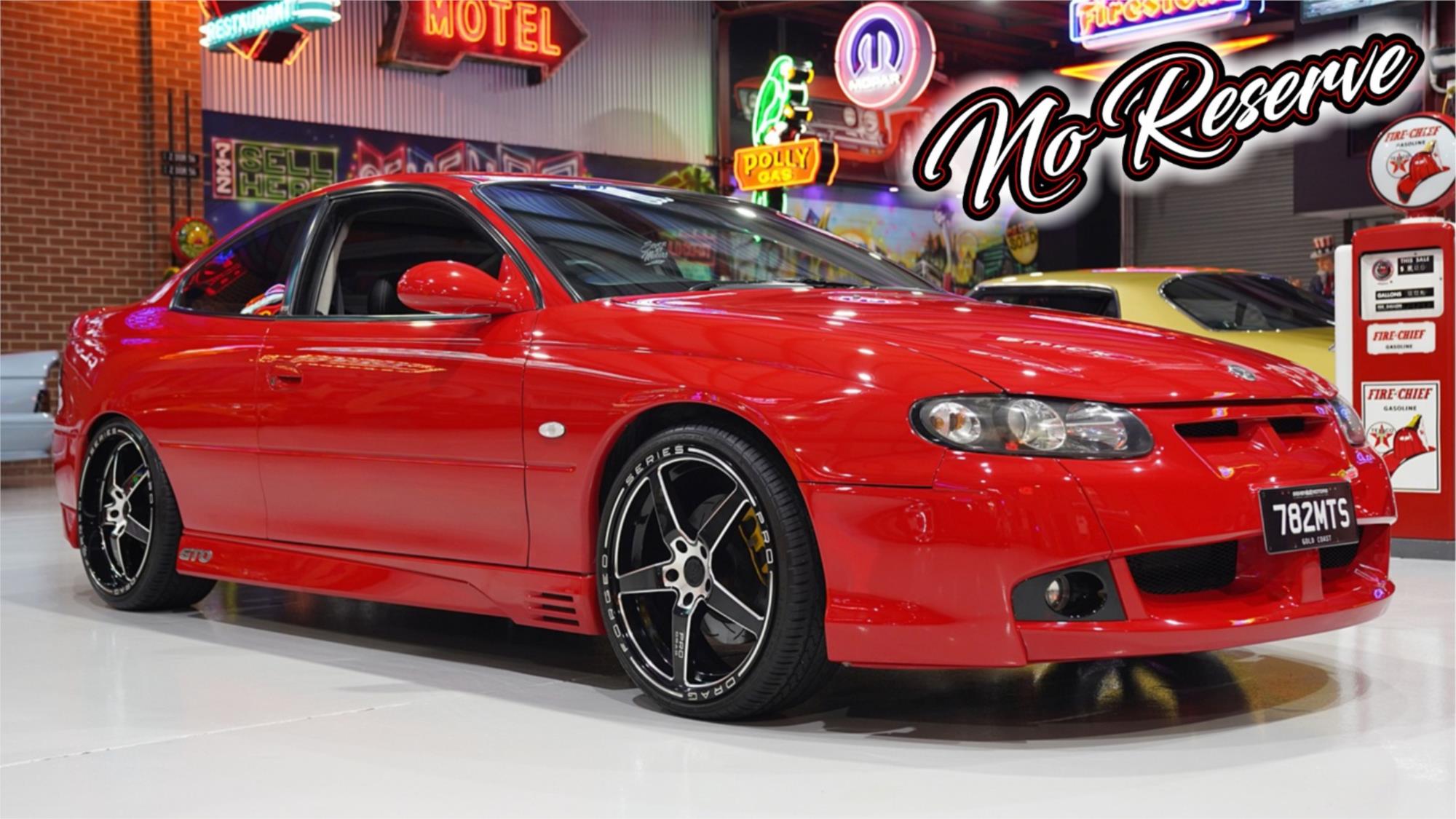 2002 HOLDEN SPECIAL VEHICLES COUPE V2 GTO AUTOMATIC COUPE