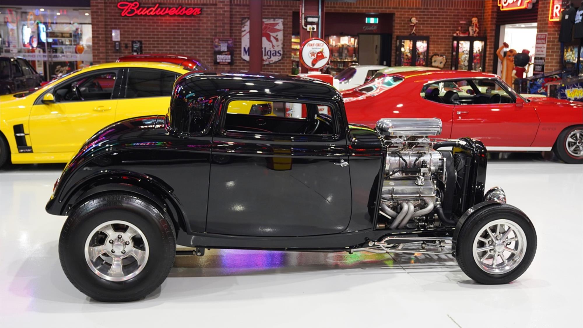 1932 FORD THREE WINDOW COUPE AUTOMATIC HOT ROD COUPE