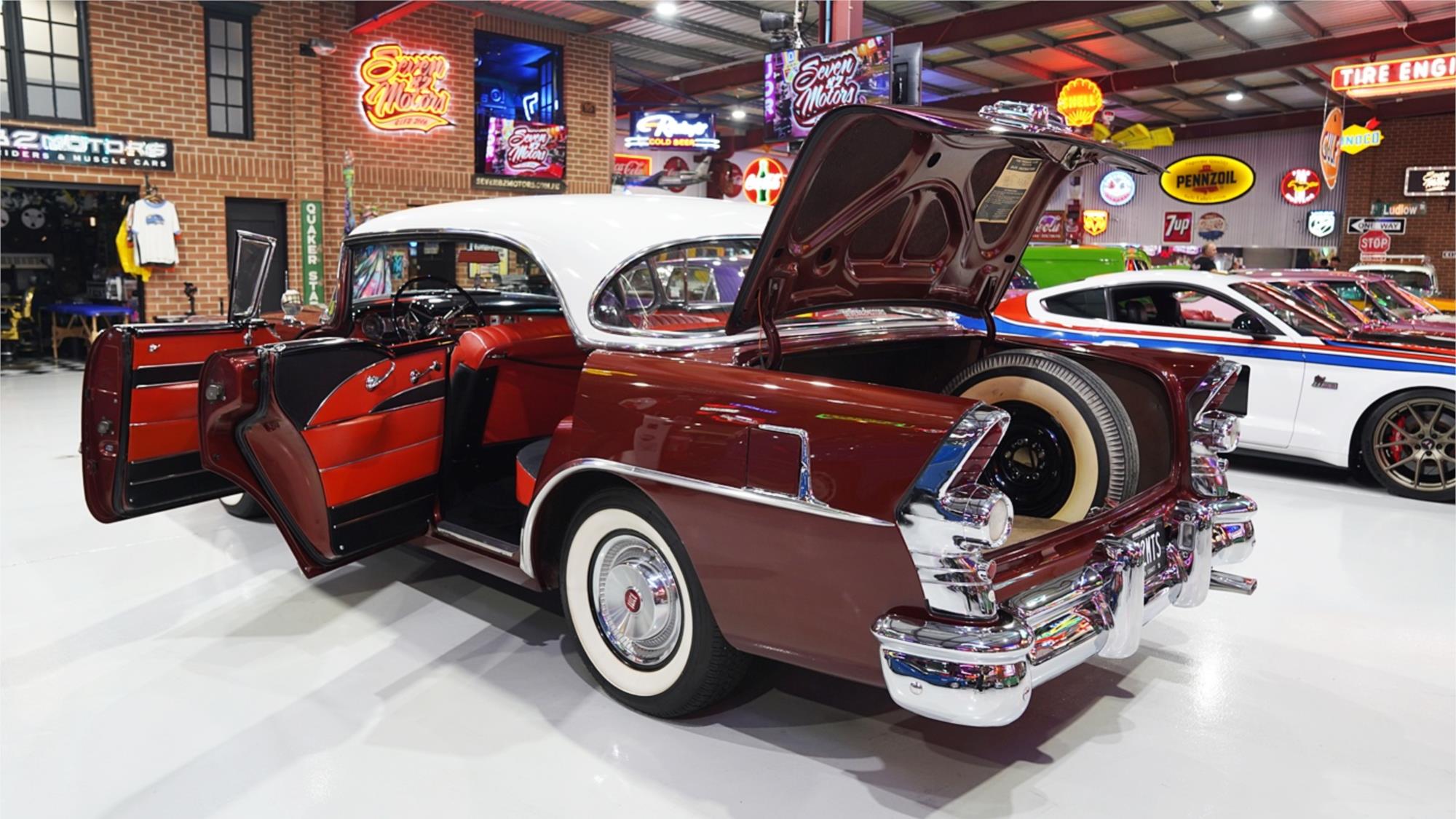 1955 BUICK SPECIAL FOUR DOOR RIVIERA AUTOMATIC SEDAN