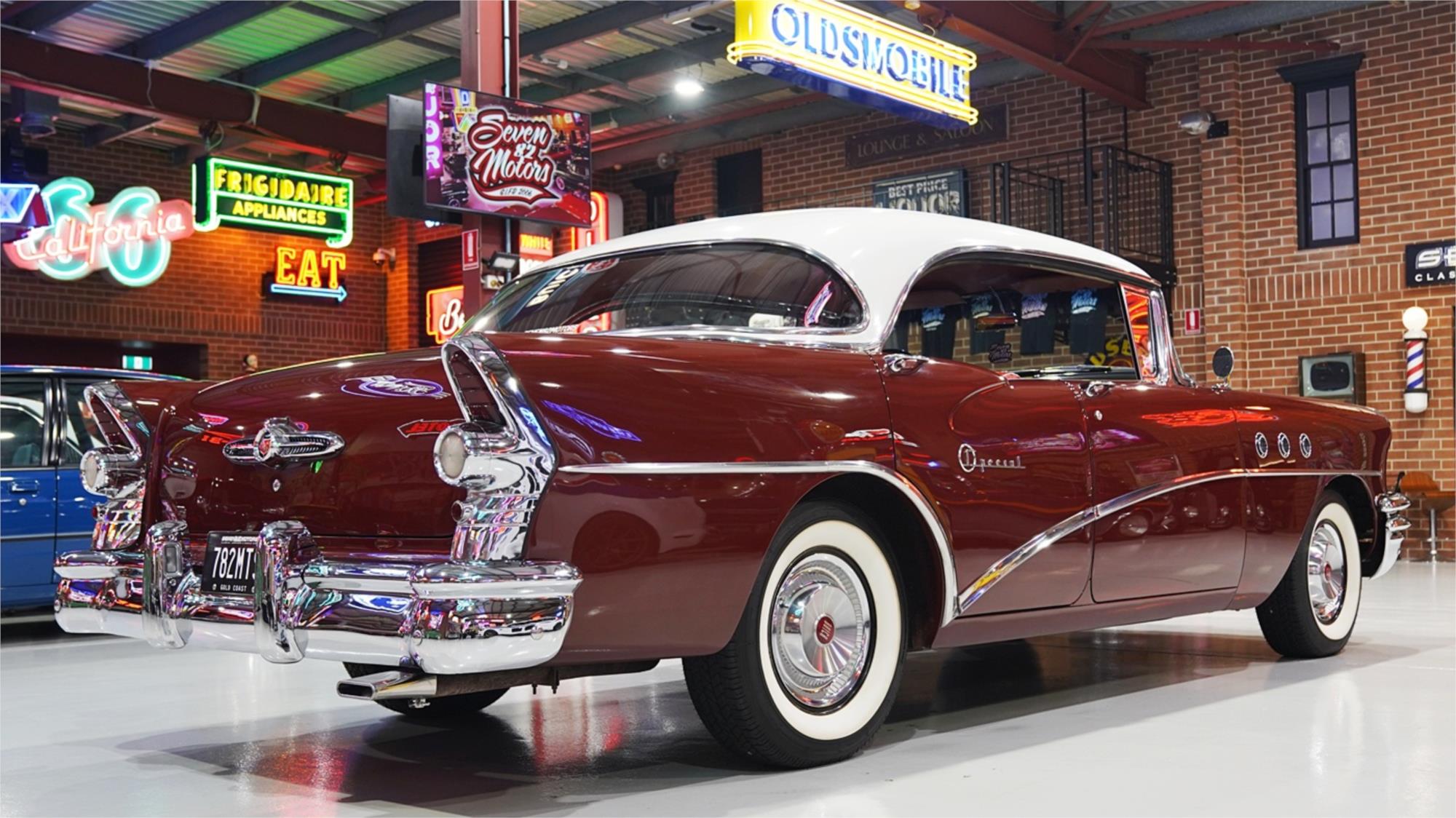 1955 BUICK SPECIAL FOUR DOOR RIVIERA AUTOMATIC SEDAN