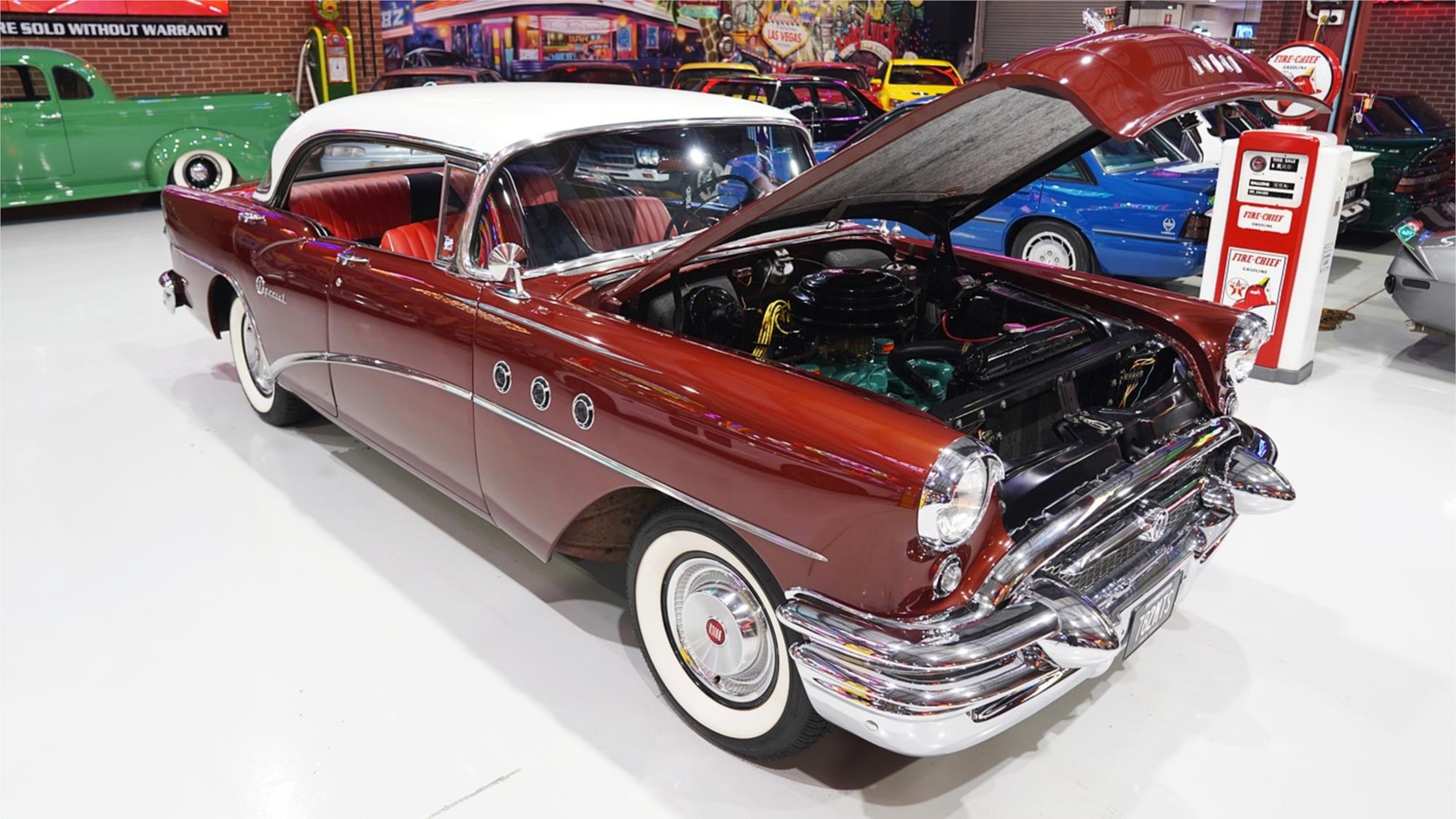 1955 BUICK SPECIAL FOUR DOOR RIVIERA AUTOMATIC SEDAN
