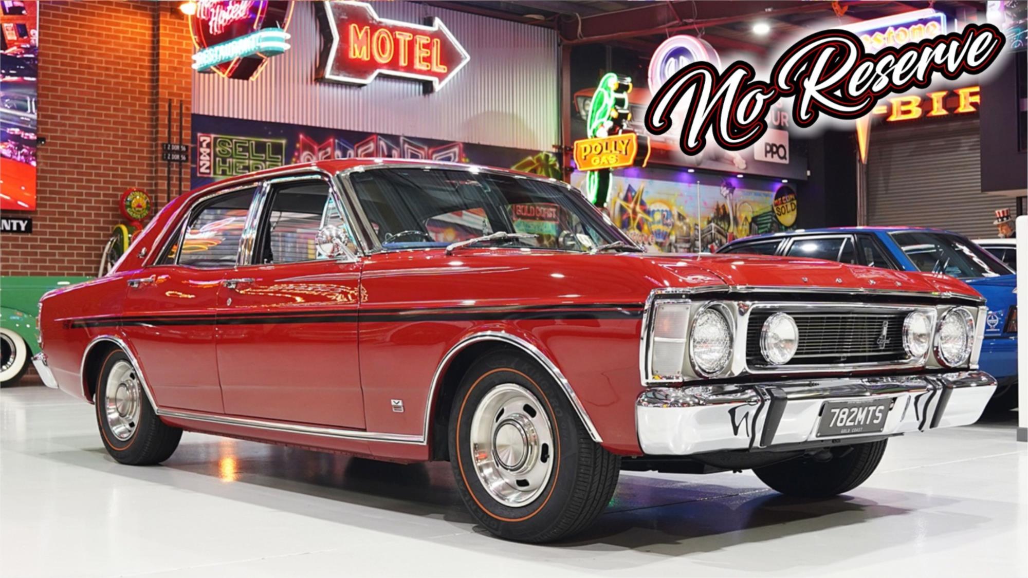 1970 FORD FAIRMONT XW GS MANUAL SEDAN