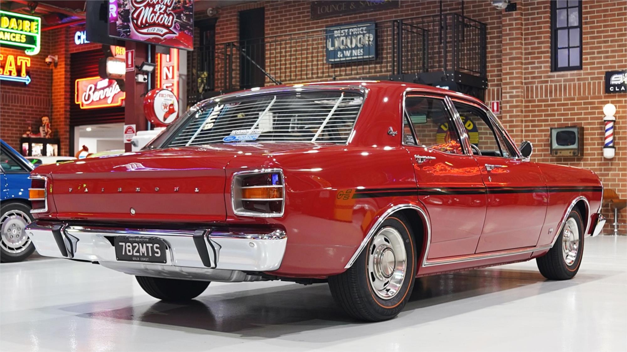 1970 FORD FAIRMONT XW GS MANUAL SEDAN