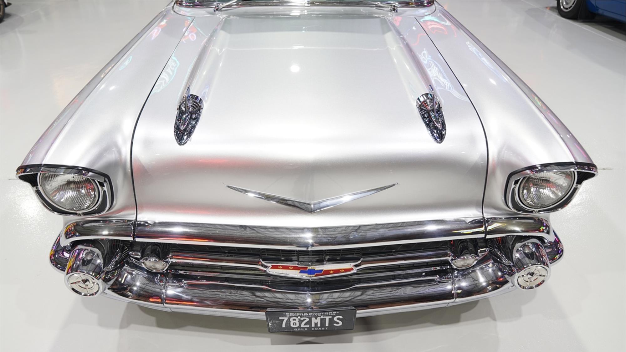 1957 CHEVROLET 150 AUTOMATIC TWO DOOR SEDAN