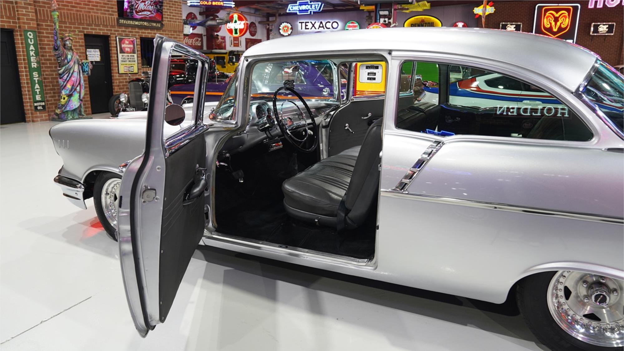 1957 CHEVROLET 150 AUTOMATIC TWO DOOR SEDAN