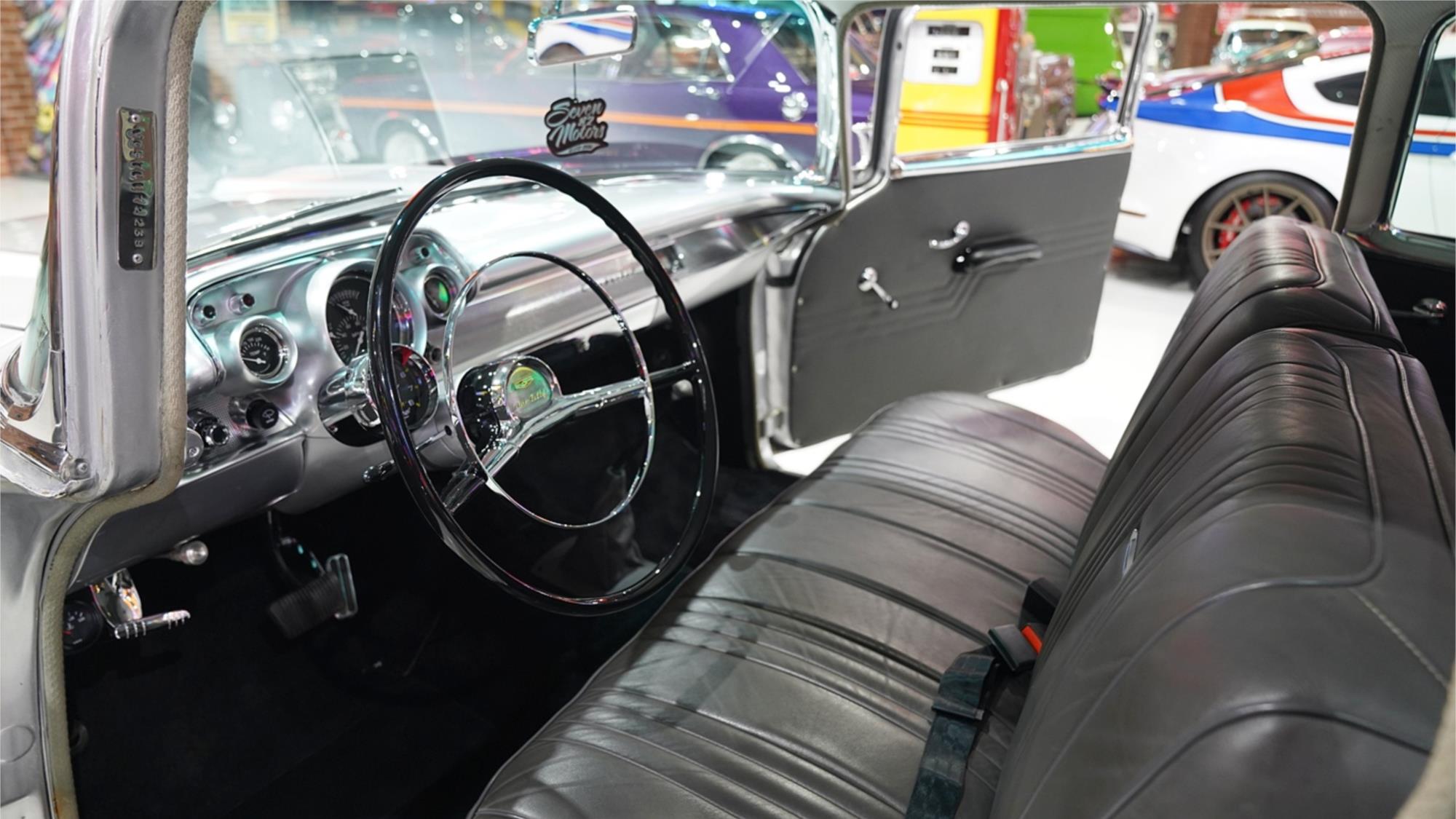 1957 CHEVROLET 150 AUTOMATIC TWO DOOR SEDAN