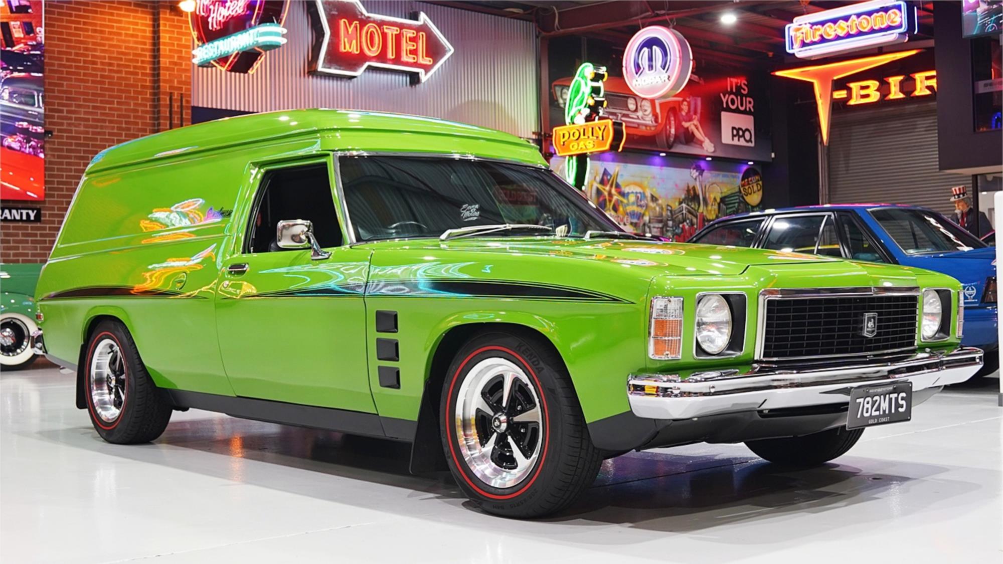 1975 HOLDEN SANDMAN HJ AUTOMATIC PANEL VAN