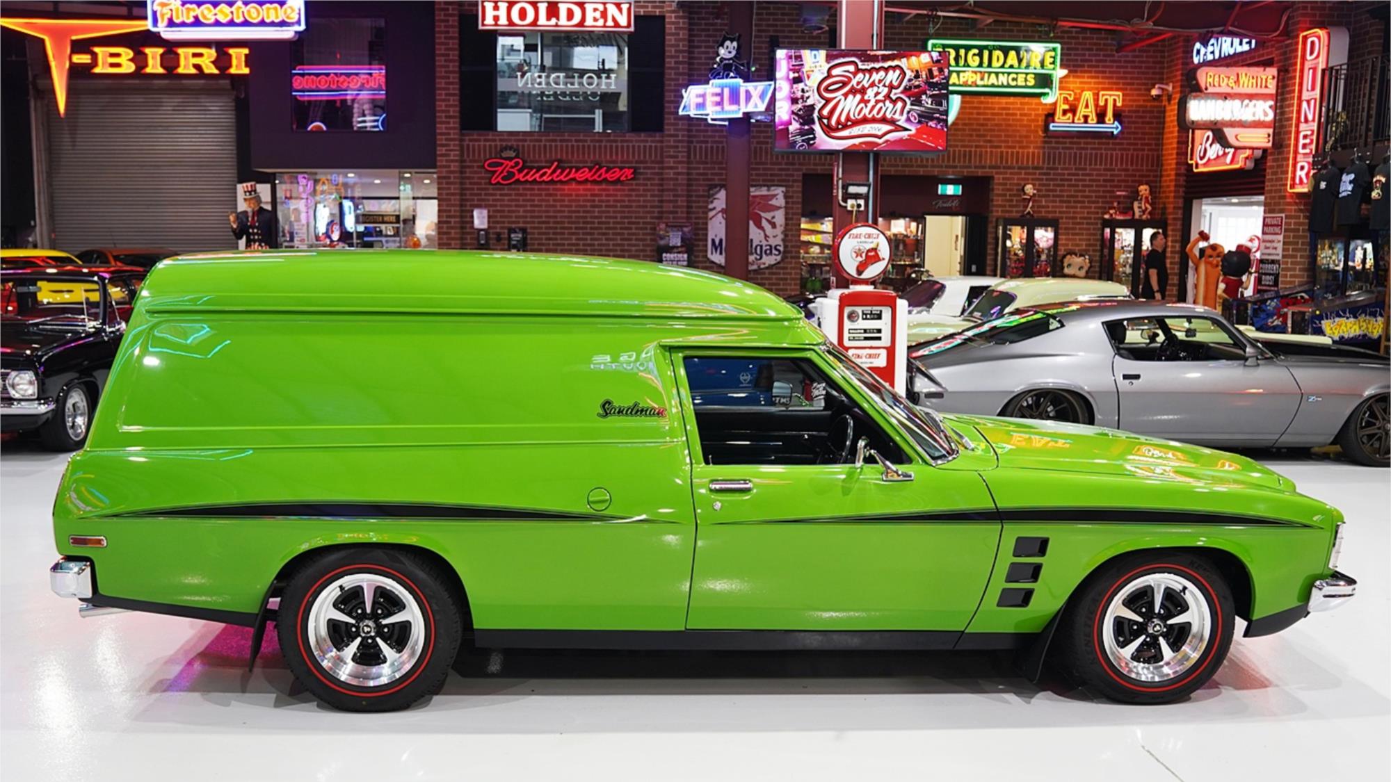 1975 HOLDEN SANDMAN HJ AUTOMATIC PANEL VAN