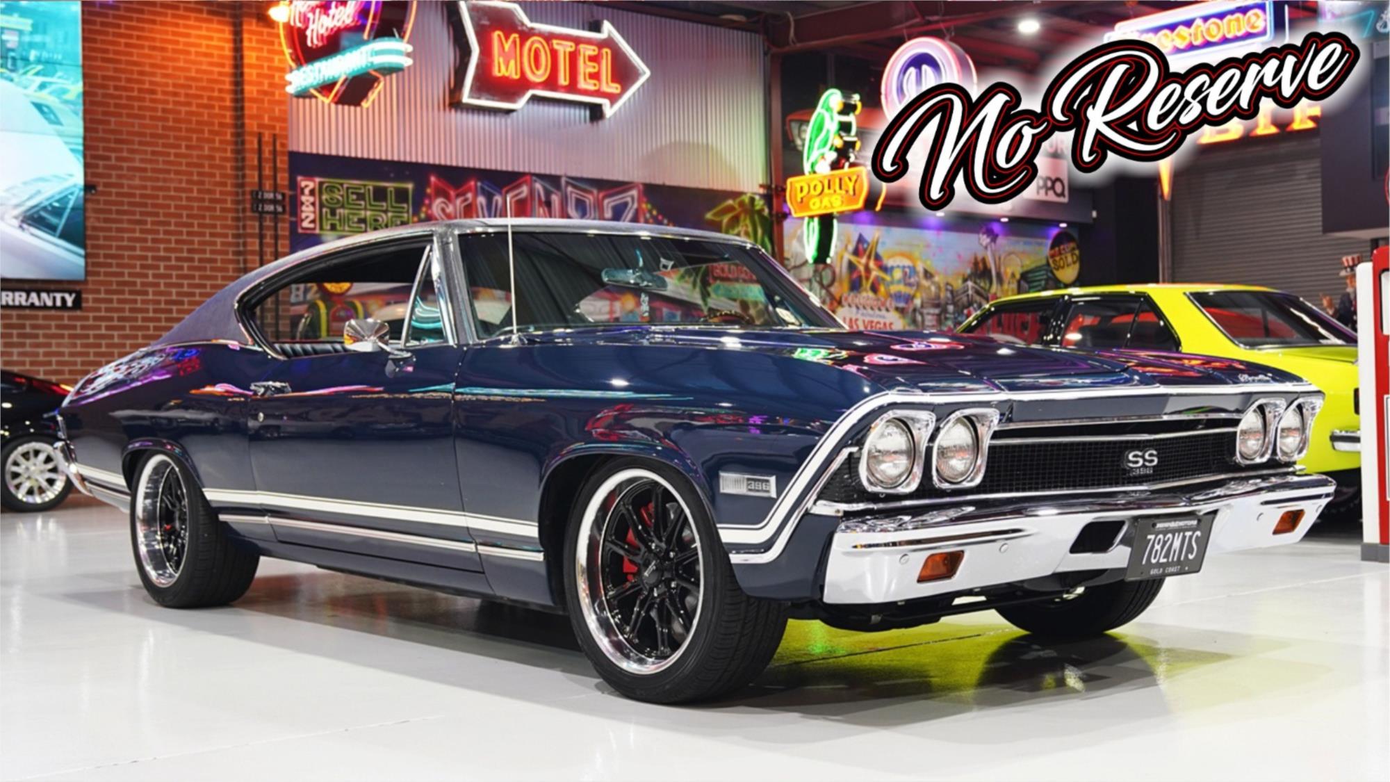 1968 CHEVROLET CHEVELLE SS 396 MANUAL COUPE