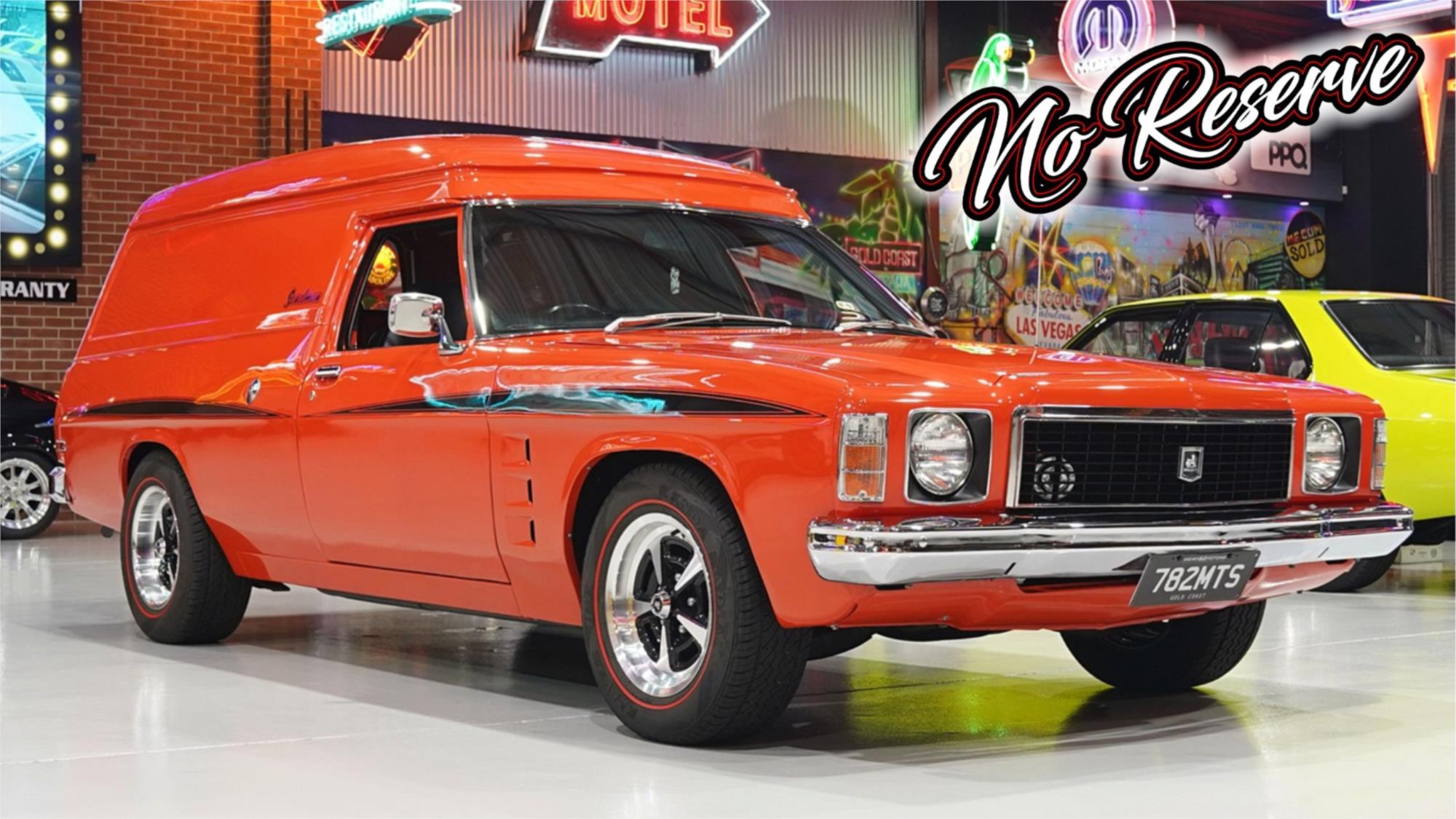 1976 HOLDEN SANDMAN HJ MANUAL VAN