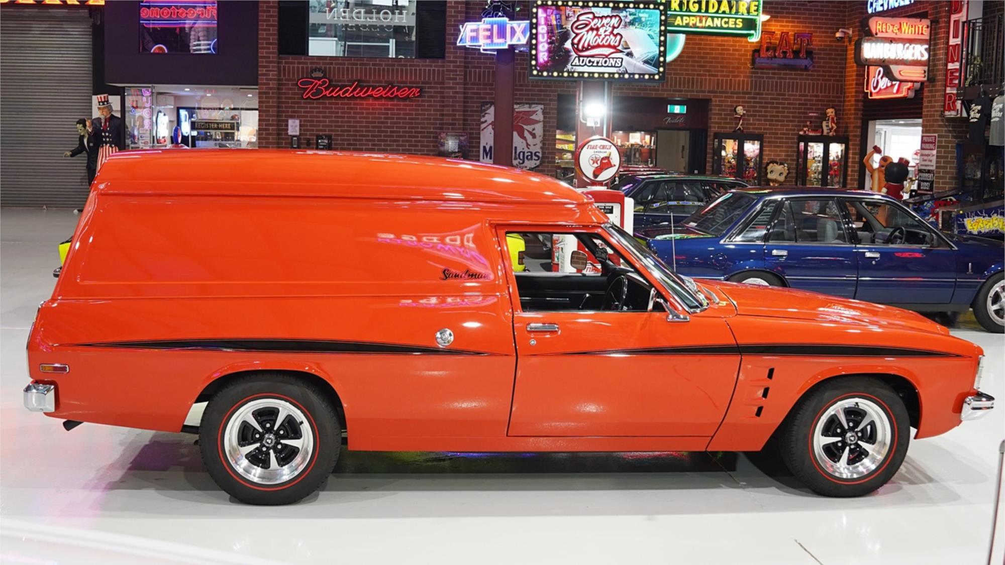 1976 HOLDEN SANDMAN HJ MANUAL VAN