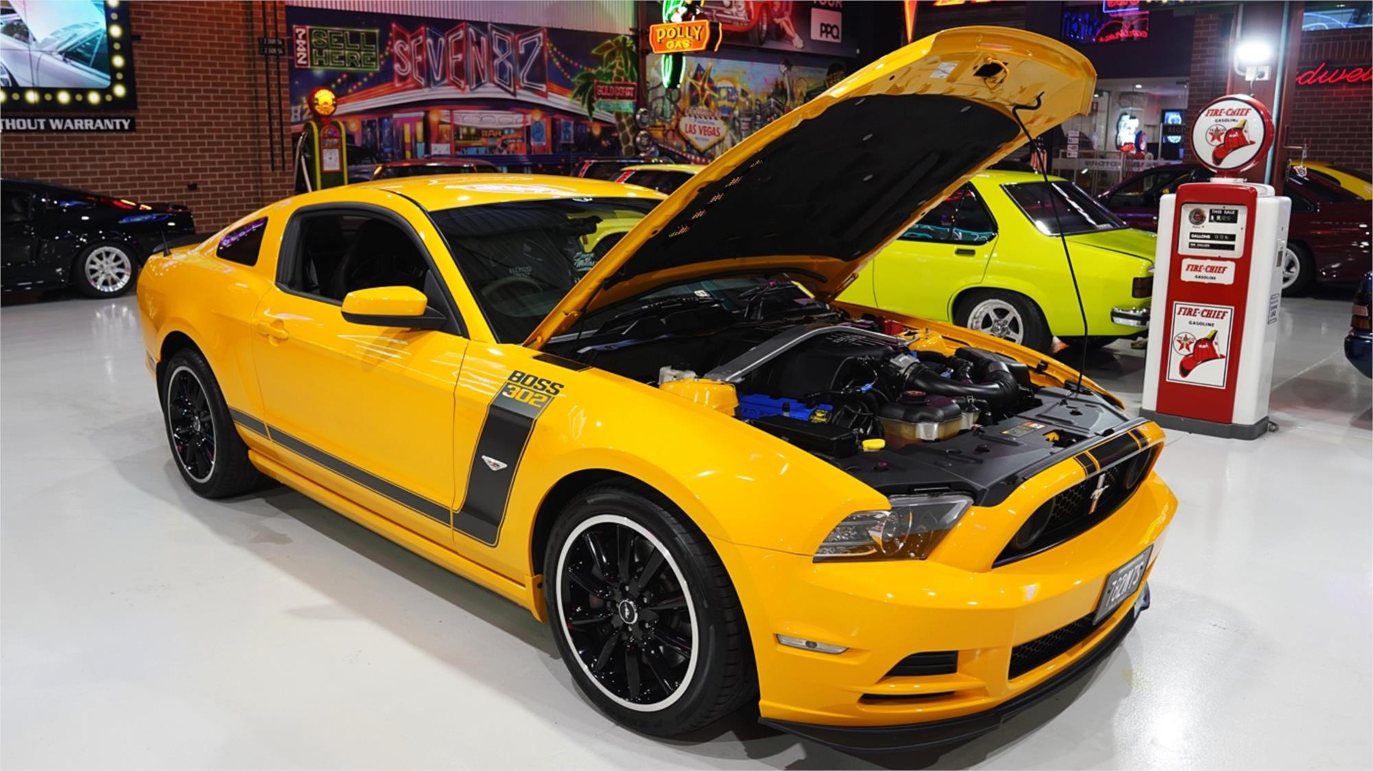 2013 FORD MUSTANG [EMPTY] BOSS 302 MANUAL COUPE