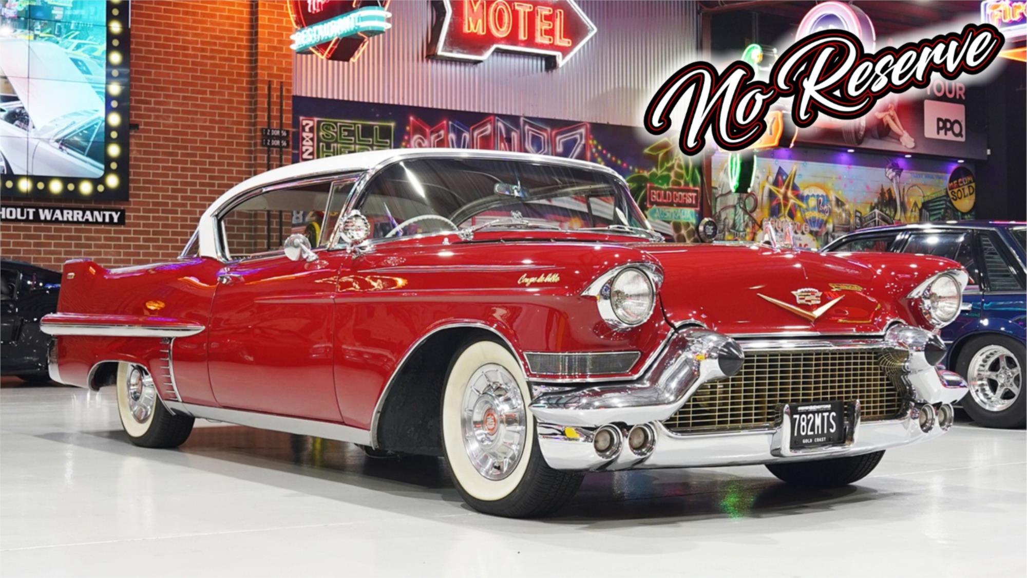 1957 CADILLAC DE VILLE AUTOMATIC COUPE