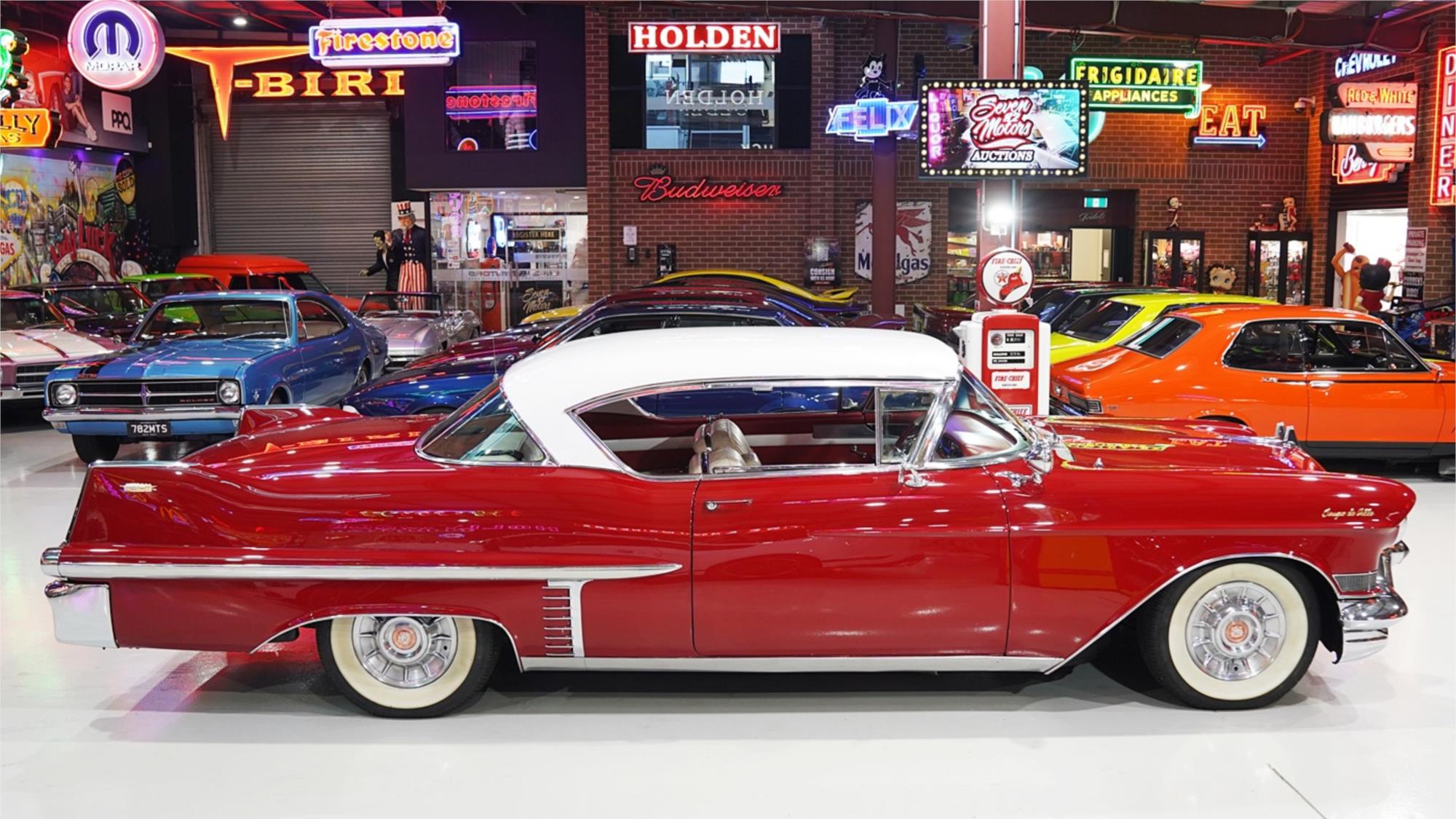 1957 CADILLAC DE VILLE AUTOMATIC COUPE