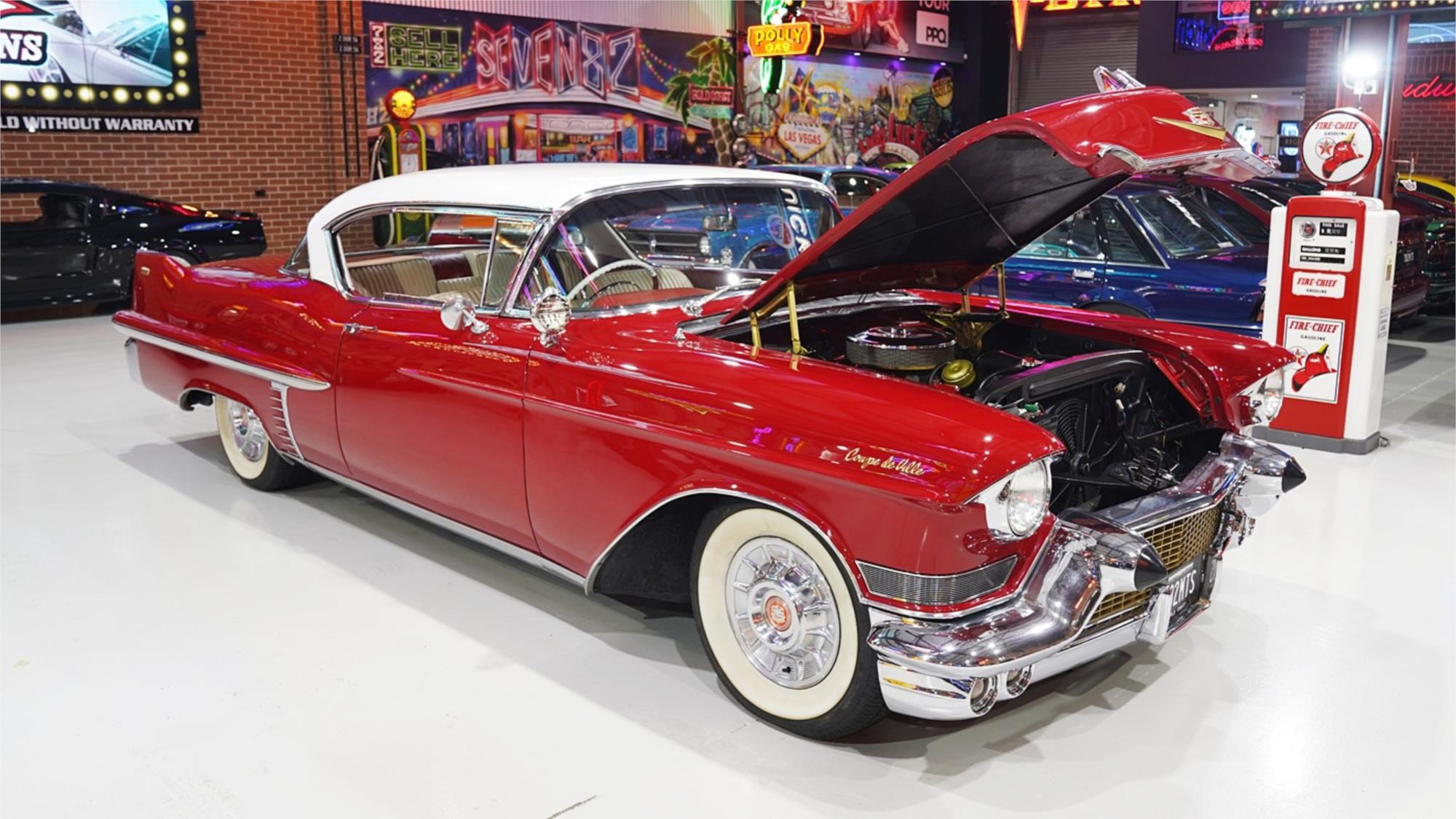 1957 CADILLAC DE VILLE AUTOMATIC COUPE