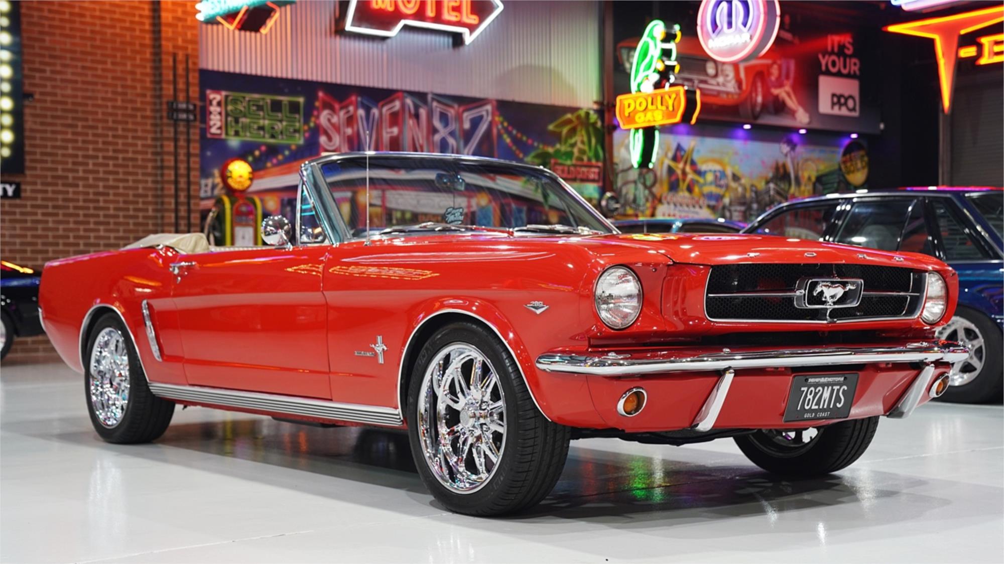 1965 FORD MUSTANG AUTOMATIC CONVERTIBLE
