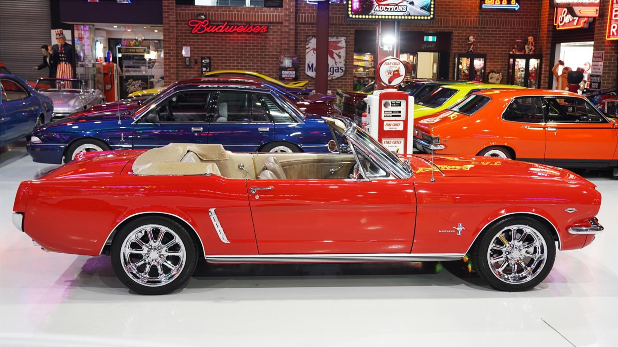 1965 FORD MUSTANG AUTOMATIC CONVERTIBLE