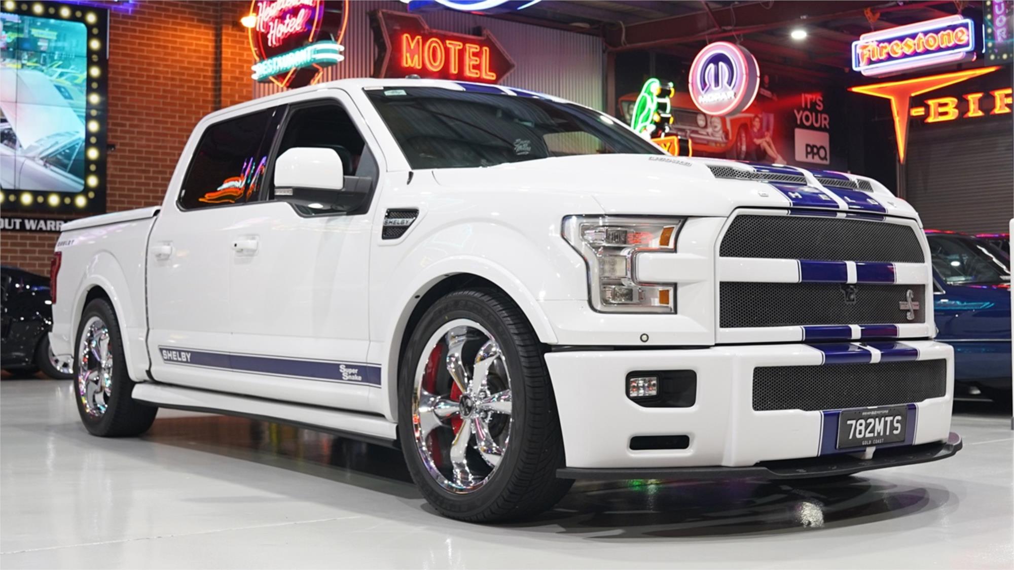 2017 FORD SHELLBY F-150 SUPER SNAKE AUTOMATIC CREW CAB PICKUP TRUCK