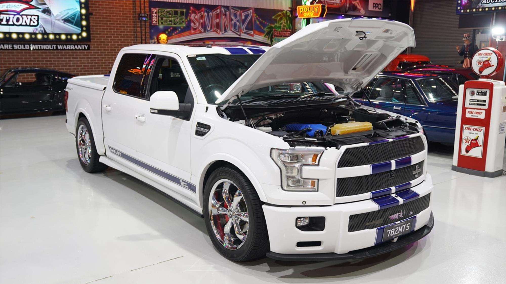 2017 FORD SHELLBY F-150 SUPER SNAKE AUTOMATIC CREW CAB PICKUP TRUCK