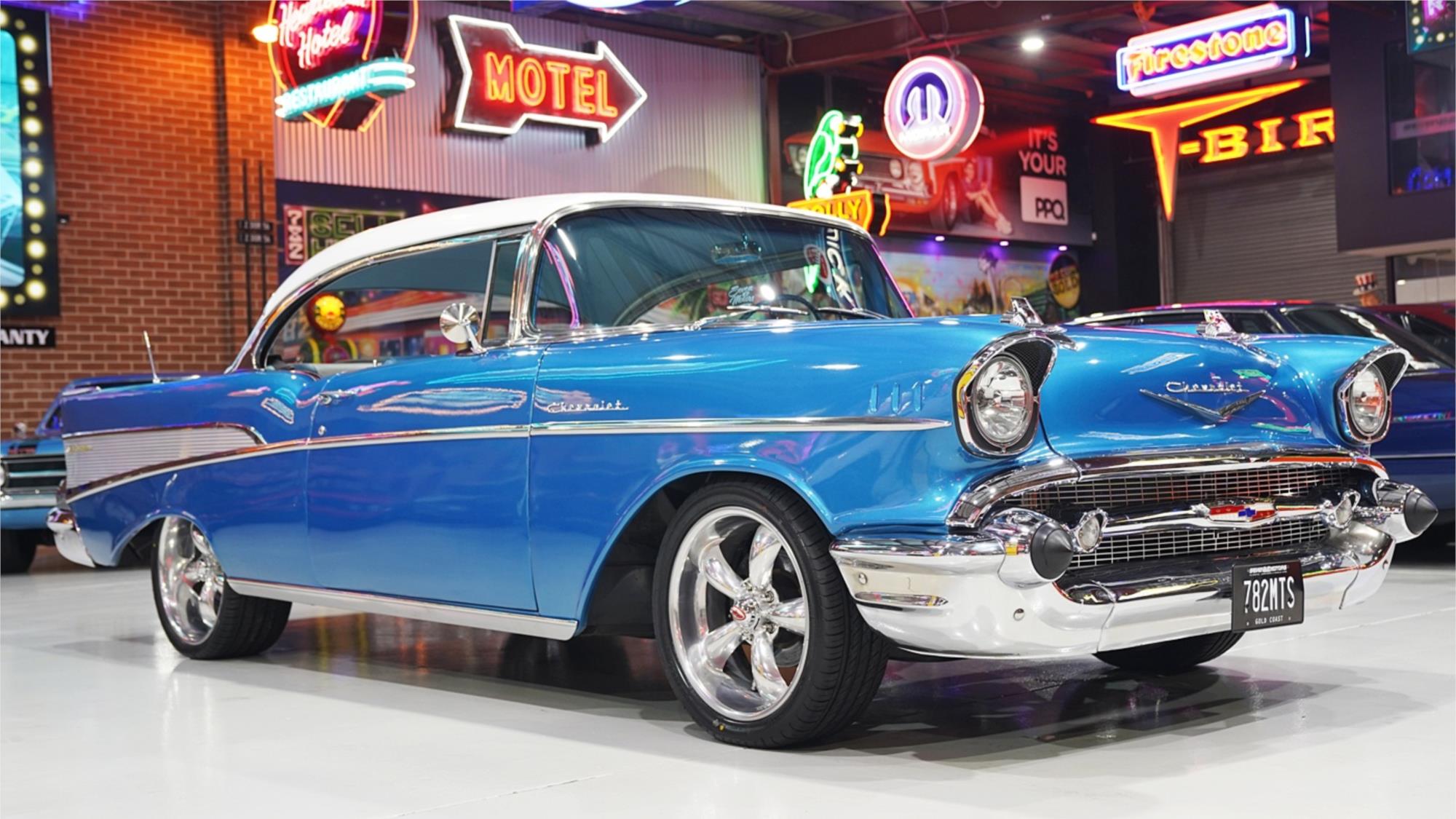 1957 CHEVROLET 210 AUTOMATIC COUPE