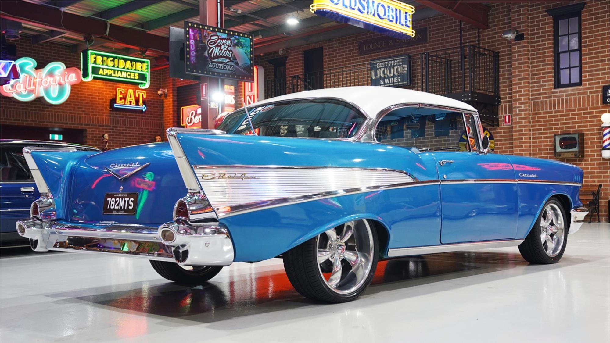 1957 CHEVROLET 210 AUTOMATIC COUPE