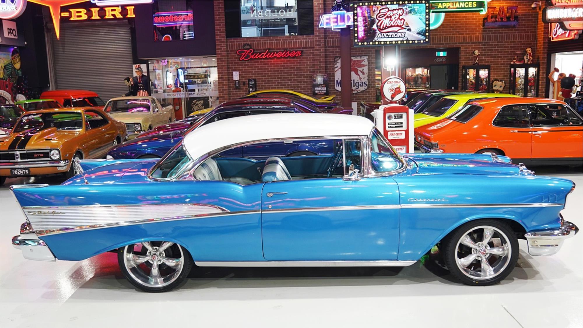 1957 CHEVROLET 210 AUTOMATIC COUPE