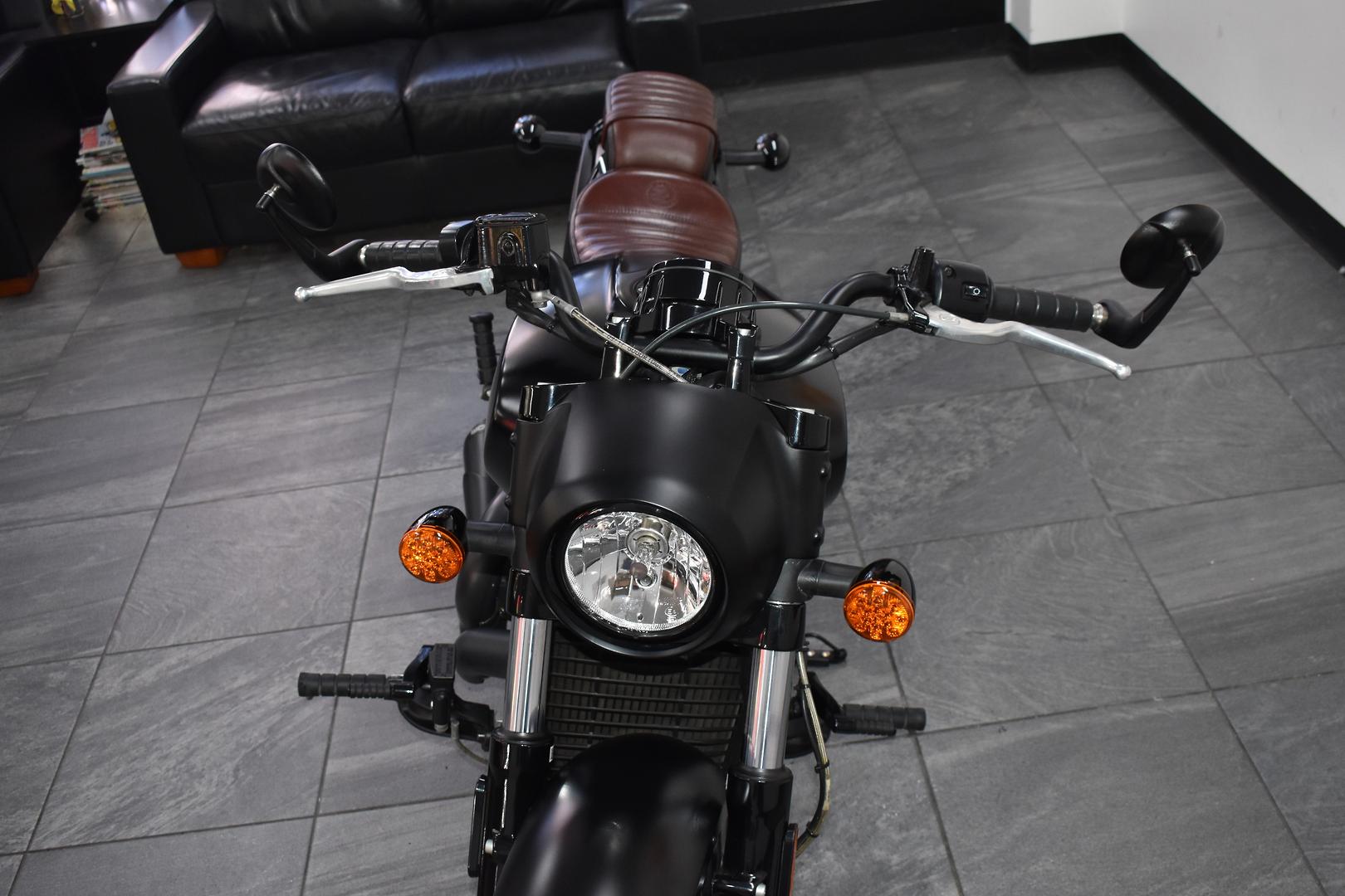 2018 INDIAN SCOUT BOBBER THUNDER BLACK CRUISER