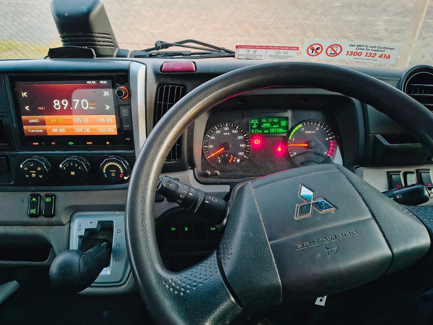 2021 FUSO CANTER 515W 6 SP AUTOMATED MANUAL PANTECH