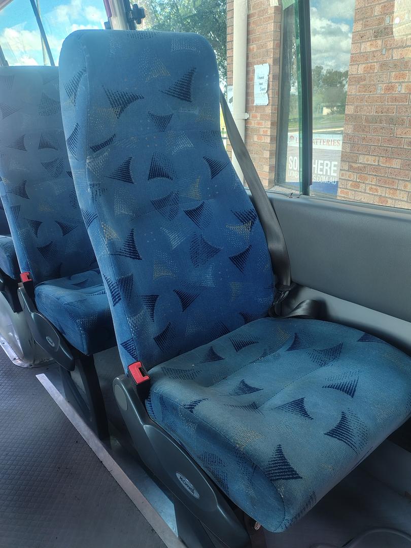 2010 TOYOTA COASTER XZB50R 07 UPGRADE DELUXE (LWB) 5 SP MANUAL BUS
