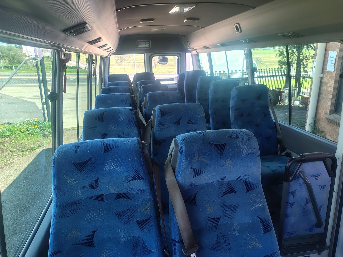 2010 TOYOTA COASTER XZB50R 07 UPGRADE DELUXE (LWB) 5 SP MANUAL BUS