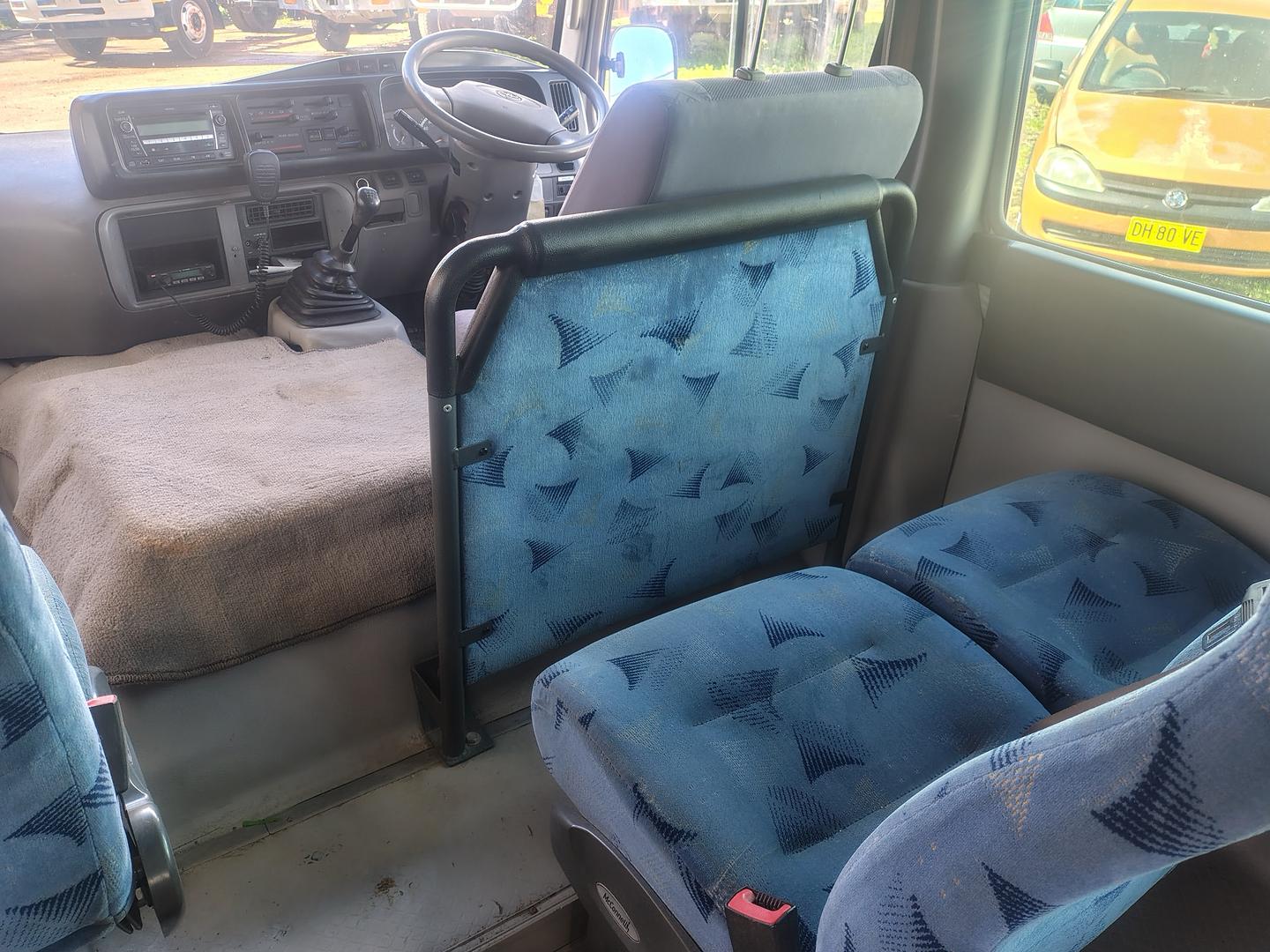 2010 TOYOTA COASTER XZB50R 07 UPGRADE DELUXE (LWB) 5 SP MANUAL BUS