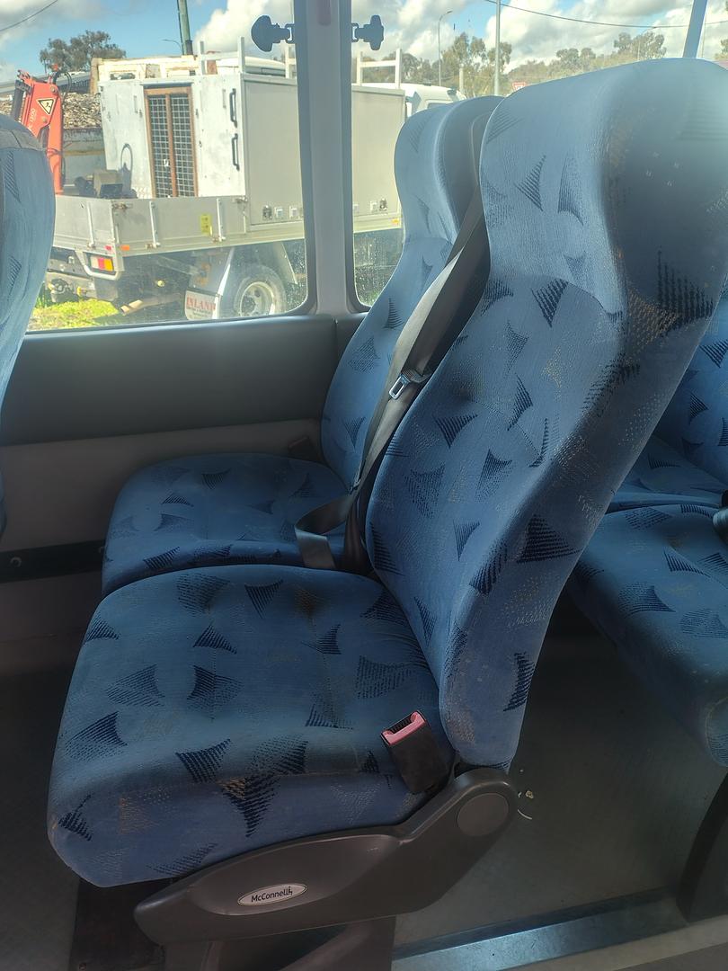 2010 TOYOTA COASTER XZB50R 07 UPGRADE DELUXE (LWB) 5 SP MANUAL BUS