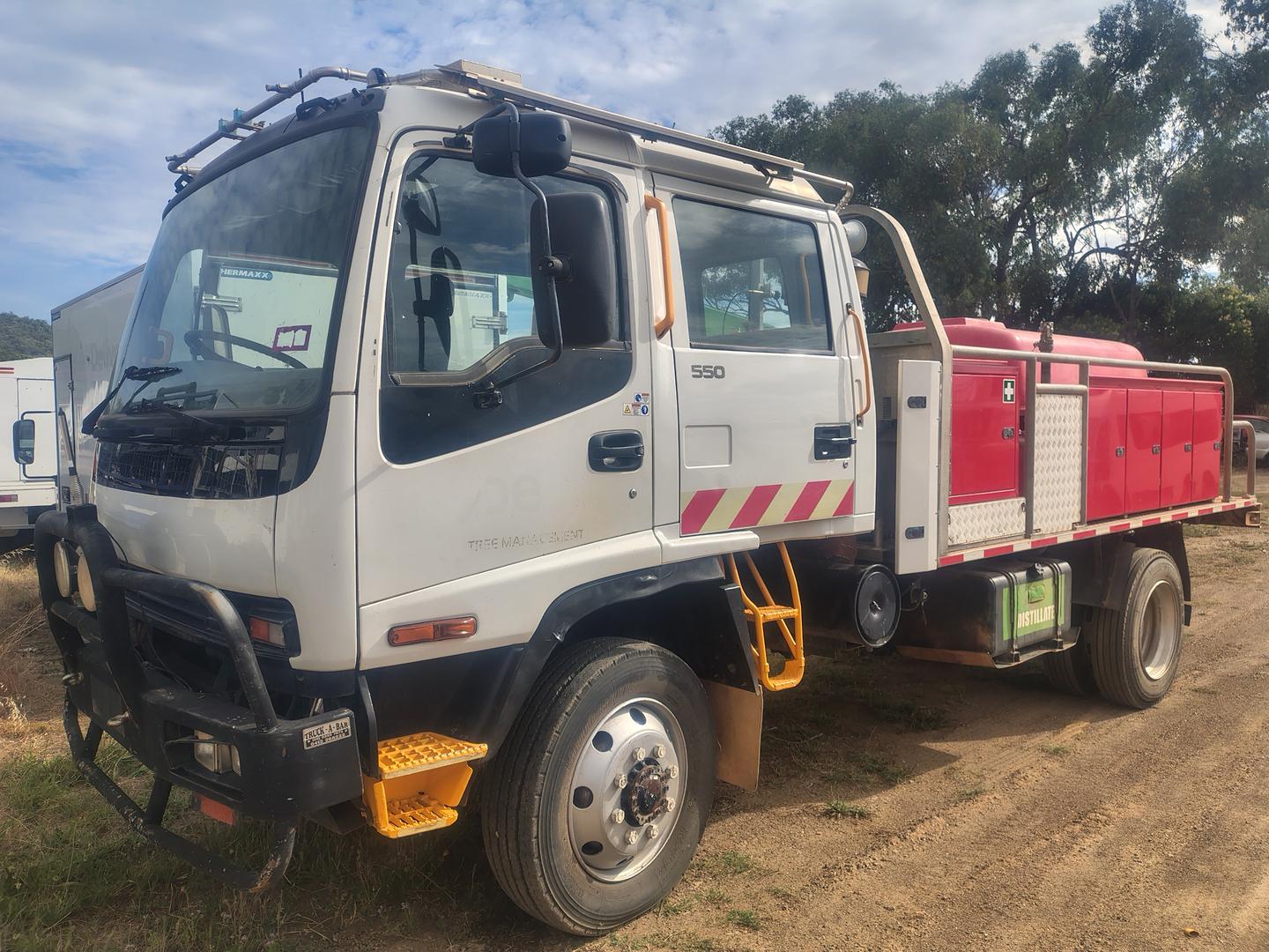 2006 ISUZU FSS F3 550 (4x4) 6 SP MANUAL CREW C/CHAS