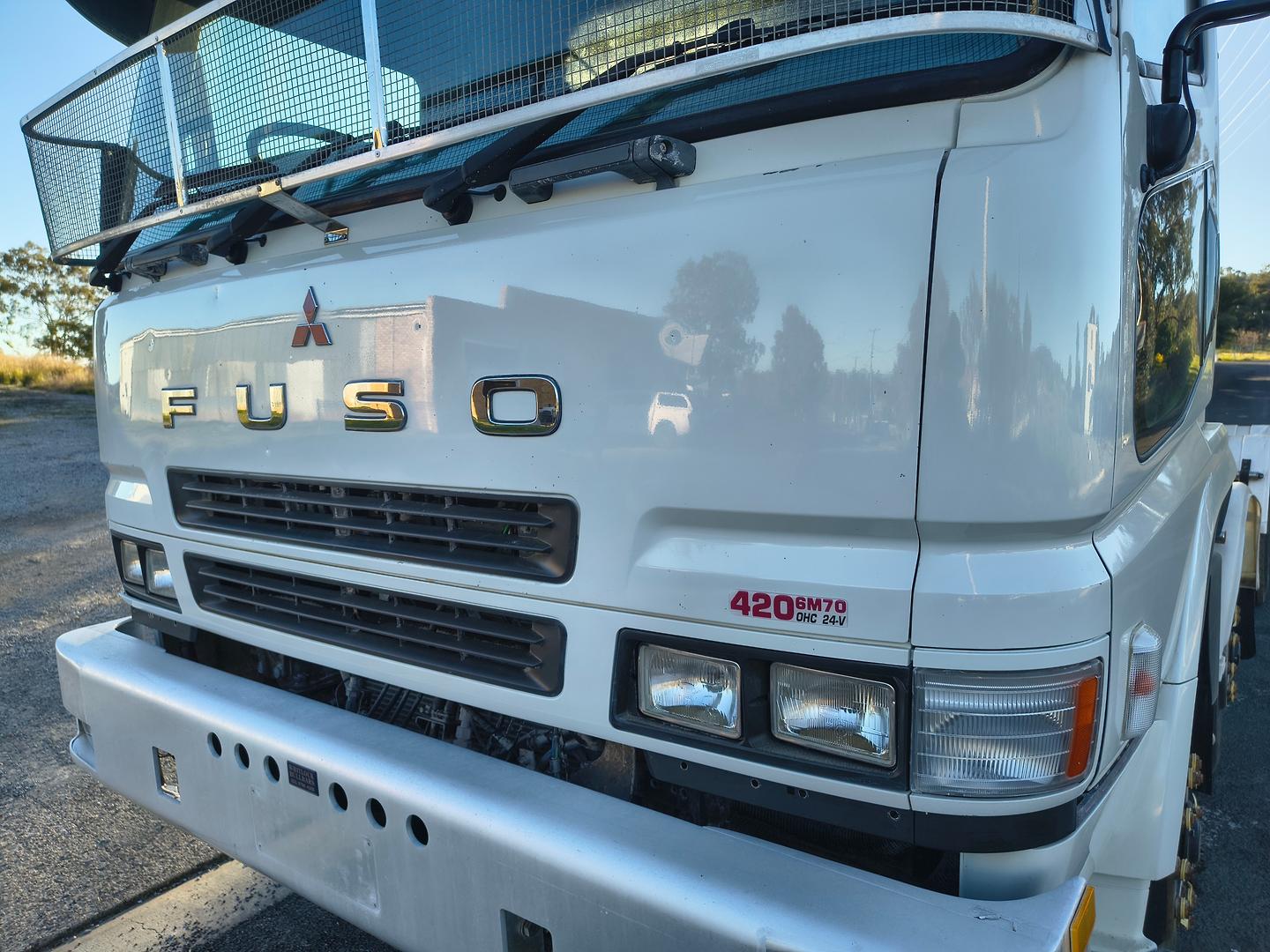 2010 MITSUBISHI FUSO FS FS MY08 52J LWB 18 SP MANUAL C/CHAS