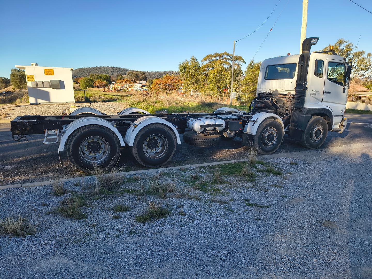 2010 MITSUBISHI FUSO FS FS MY08 52J LWB 18 SP MANUAL C/CHAS