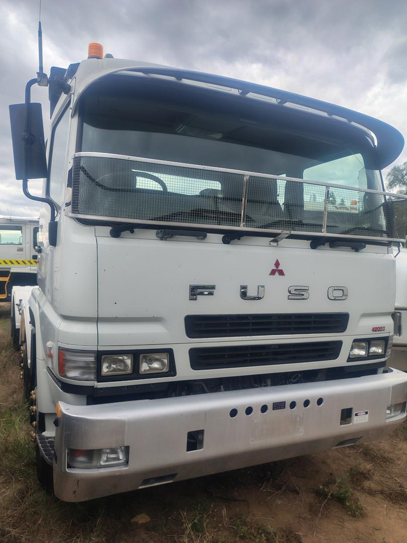 2010 MITSUBISHI FUSO FS FS MY08 52J LWB 18 SP MANUAL C/CHAS
