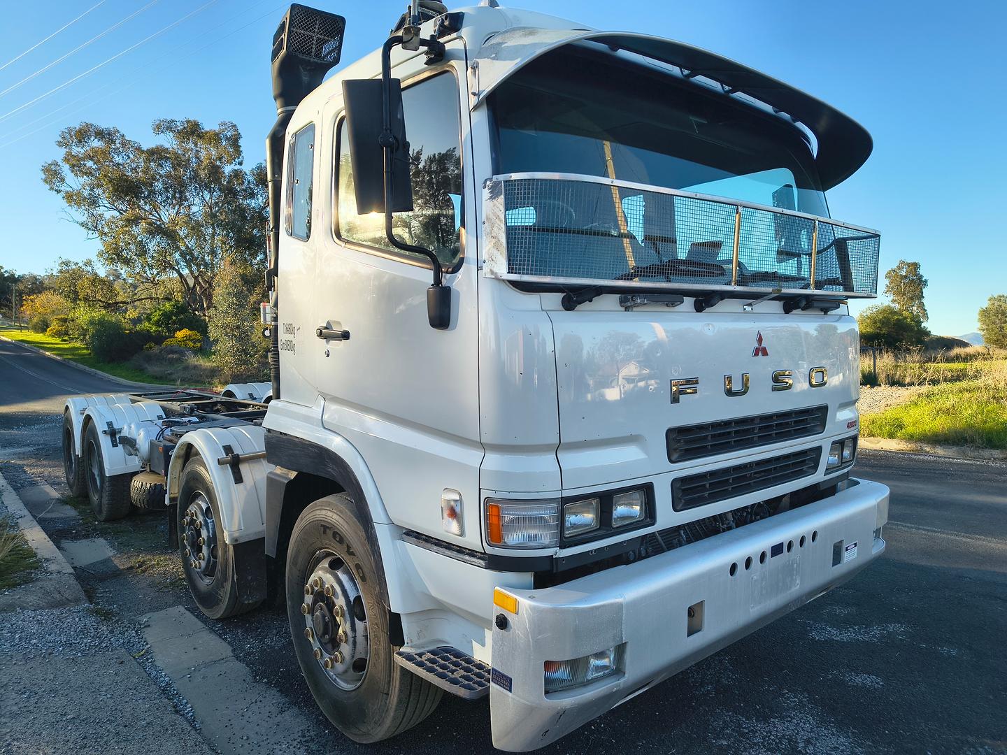 2010 MITSUBISHI FUSO FS FS MY08 52J LWB 18 SP MANUAL C/CHAS