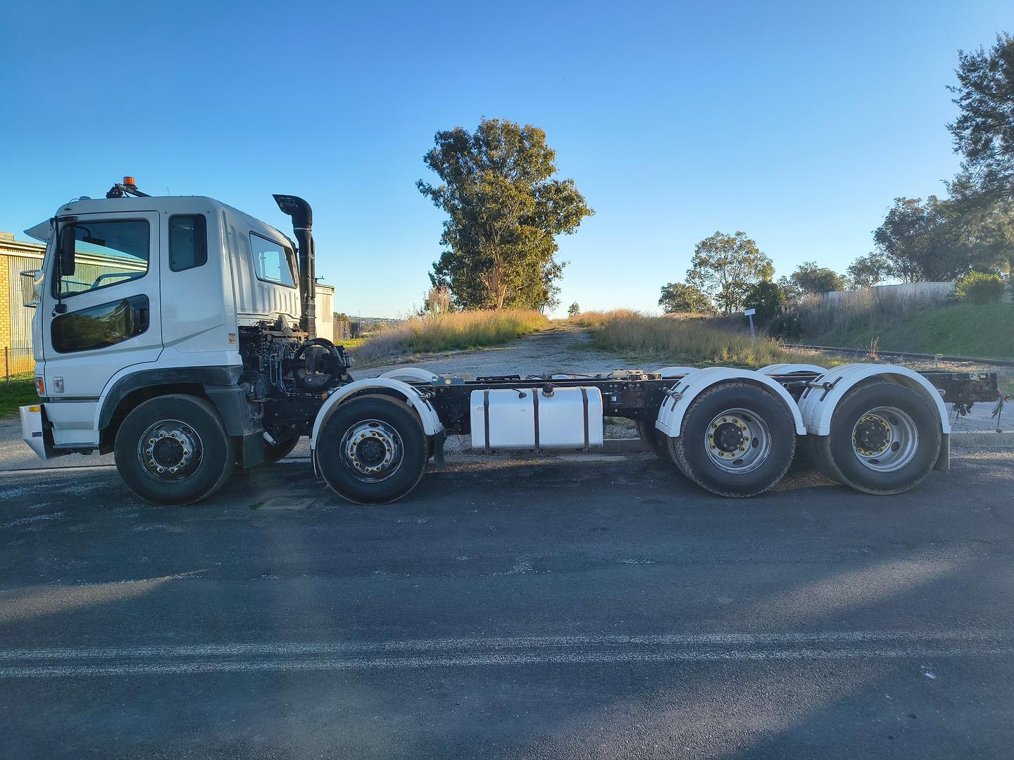 2010 MITSUBISHI FUSO FS FS MY08 52J LWB 18 SP MANUAL C/CHAS
