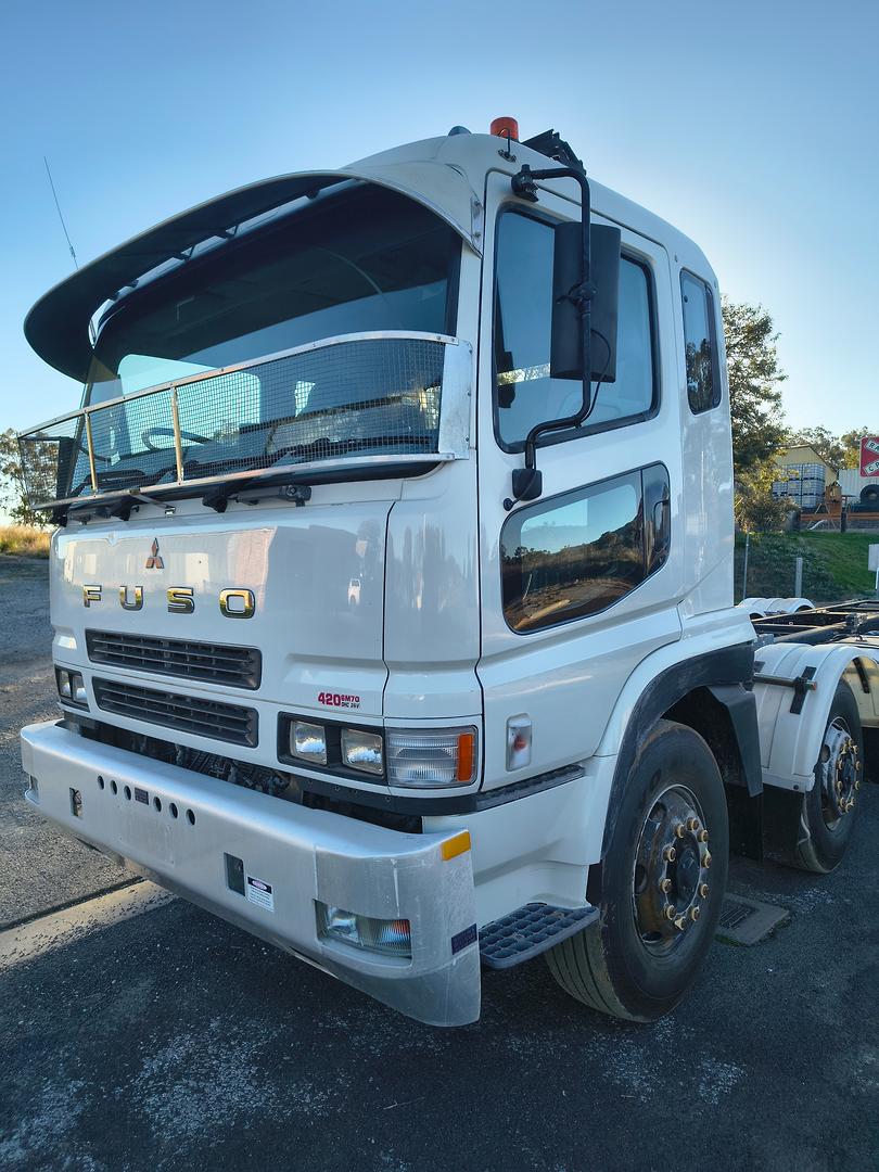 2010 MITSUBISHI FUSO FS FS MY08 52J LWB 18 SP MANUAL C/CHAS