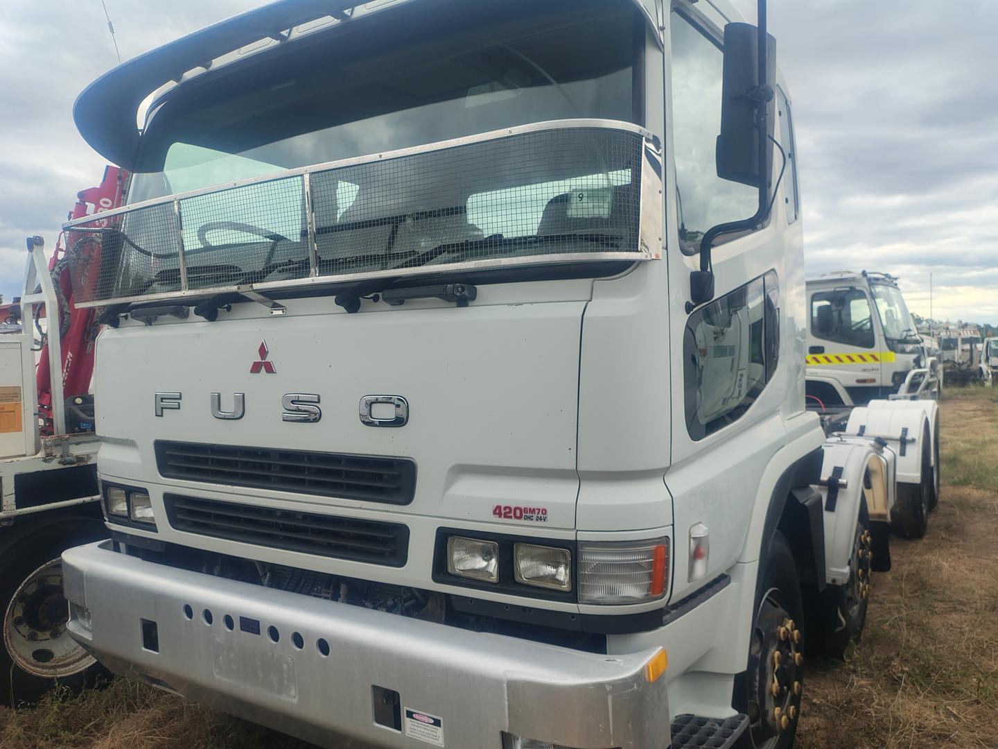 2010 MITSUBISHI FUSO FS FS MY08 52J LWB 18 SP MANUAL C/CHAS