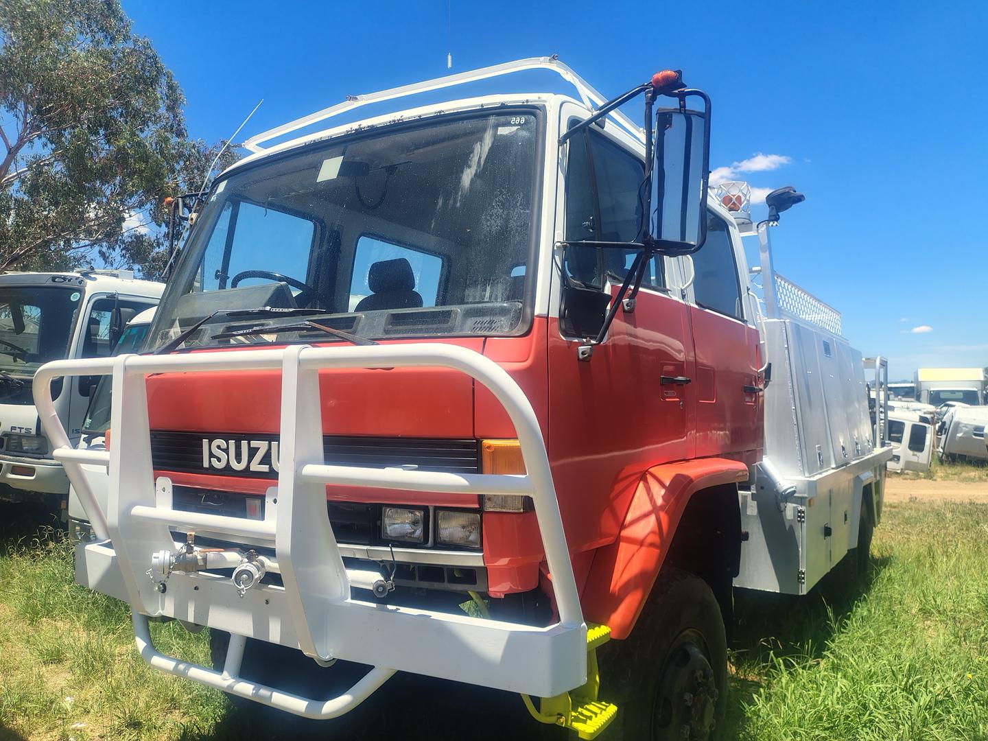 1989 ISUZU FTS 700 (4x4) 6 SP MANUAL C/CHAS